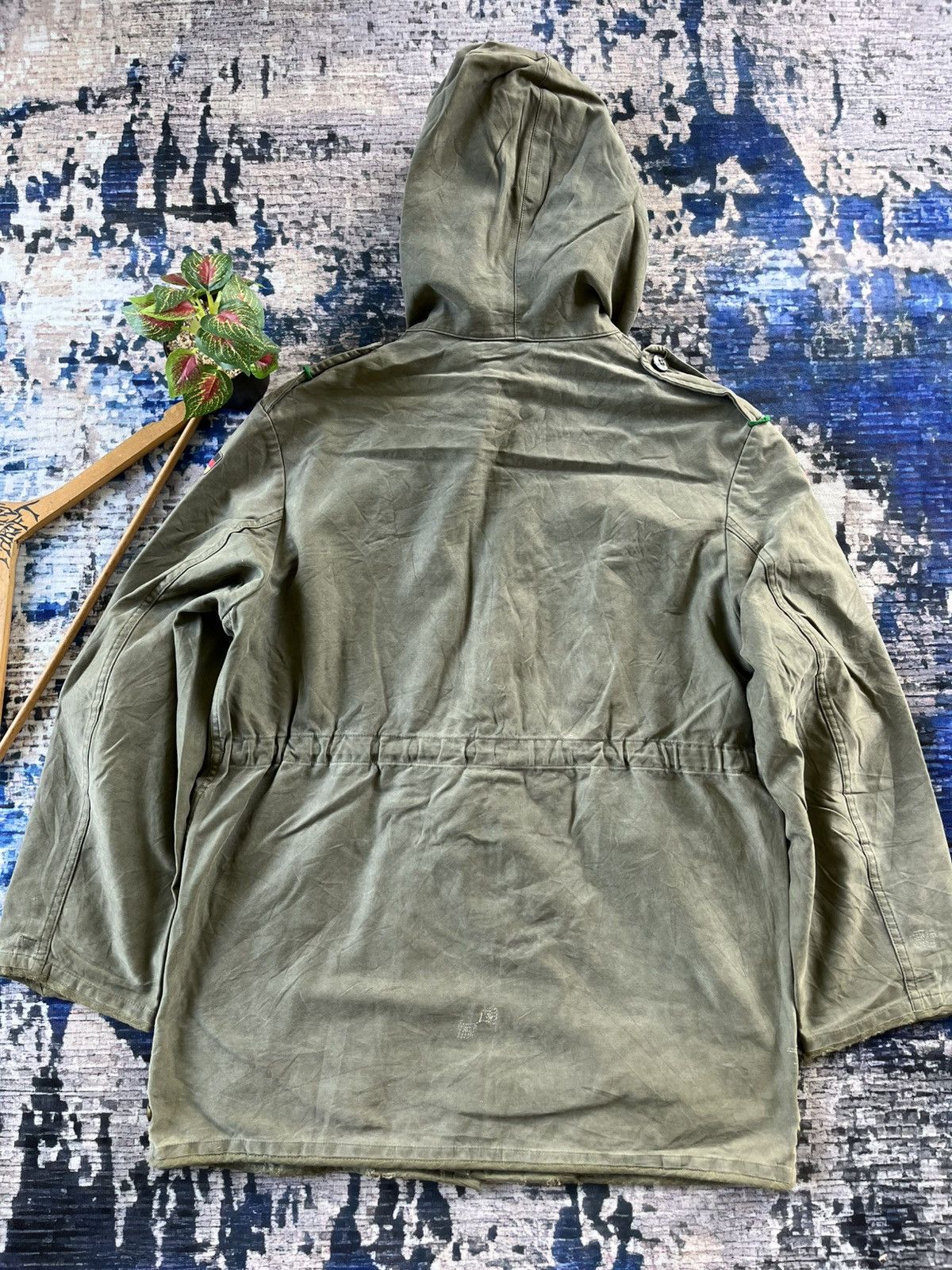 Vintage STEALS Vintage German Army Parkas Hoodie 80s Size US XL / EU 56 / 4 - 4 Thumbnail