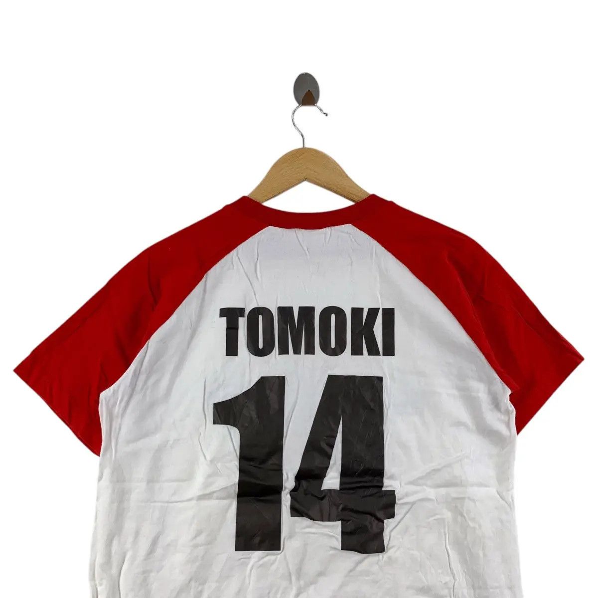 Vintage Vintage CLASS 1-7 TOMOKI JAPAN Punk Tee Shirt Top Raglan Size US M / EU 48-50 / 2 - 4 Thumbnail