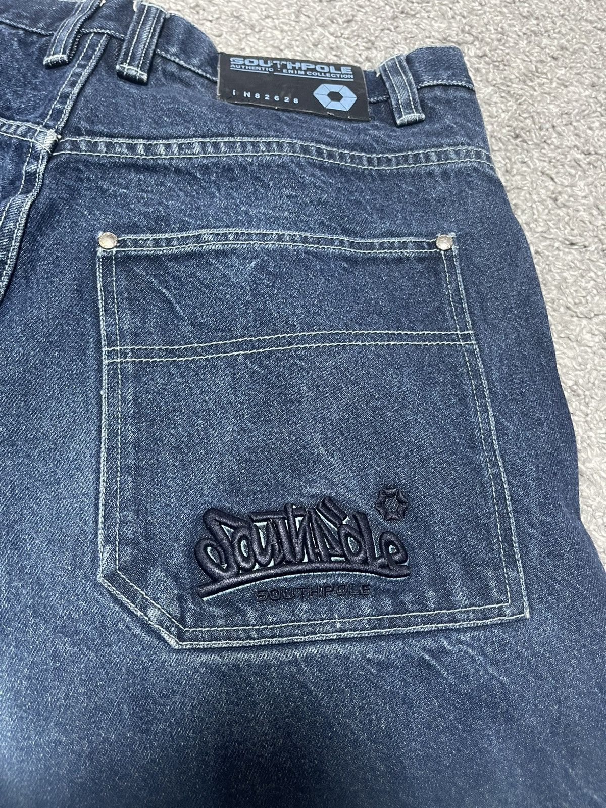 Southpole Southpole Y2K Baggy Loose Fit Denim Shorts HipHop size 36 Size US 36 / EU 52 - 6 Thumbnail