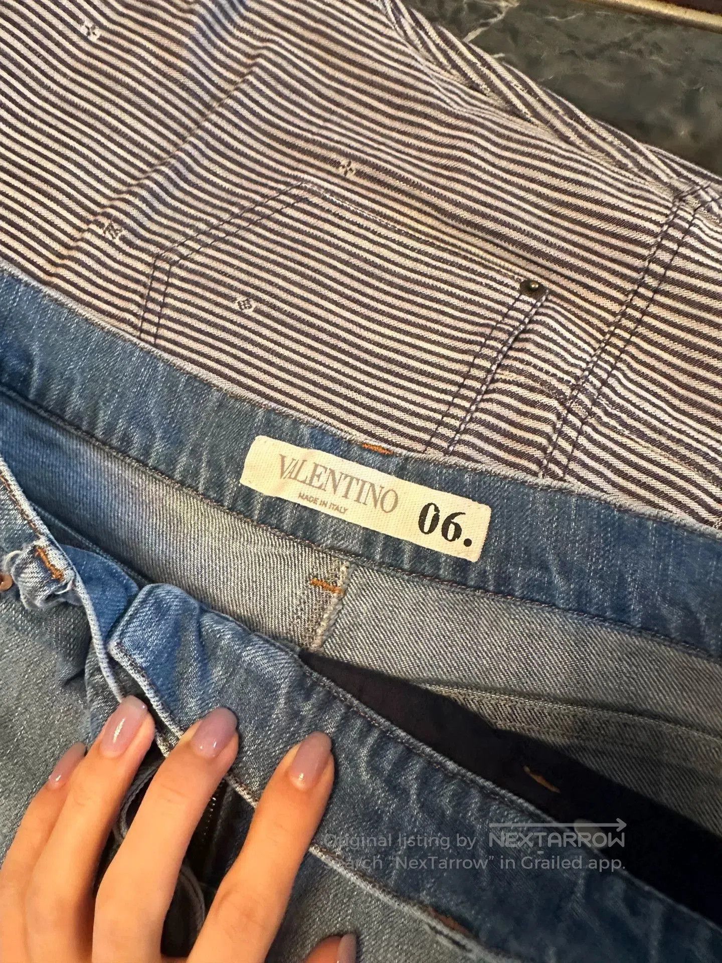 Valentino Valentino Studded Denim Jeans Size 26. Size US 26 / EU 42 - 2 Thumbnail