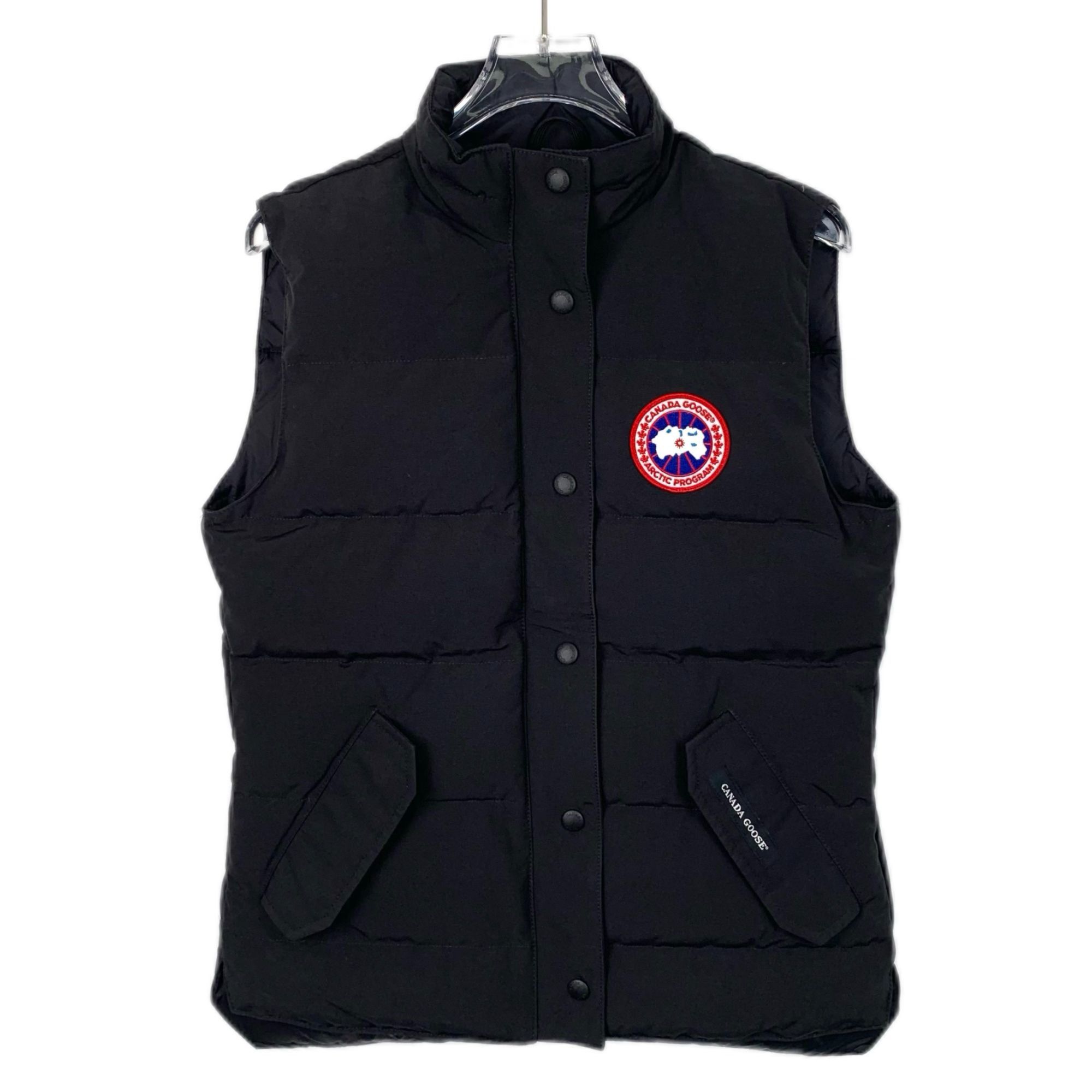 Canada Goose Canada Goose Black Logo Patch Zip-Up Down Vest (Size S) Size US S / EU 44-46 / 1 - 1 Thumbnail