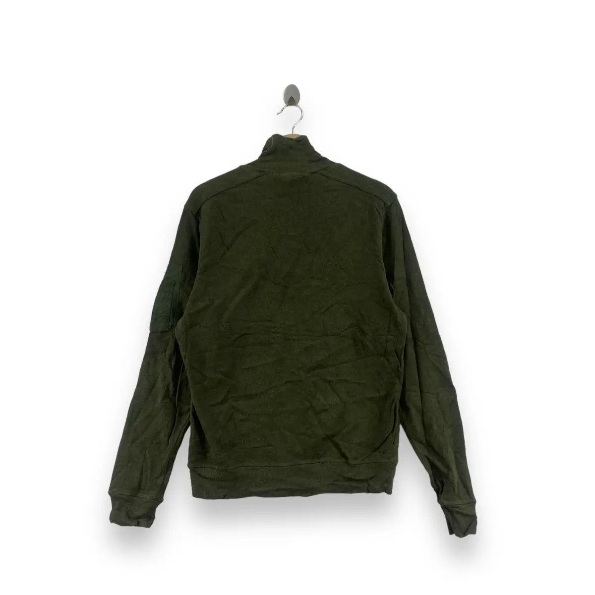 Polo Ralph Lauren Vintage POLO RALPH LAUREN Half Button MA-1 Sweatshirt Size US M / EU 48-50 / 2 - 4 Thumbnail