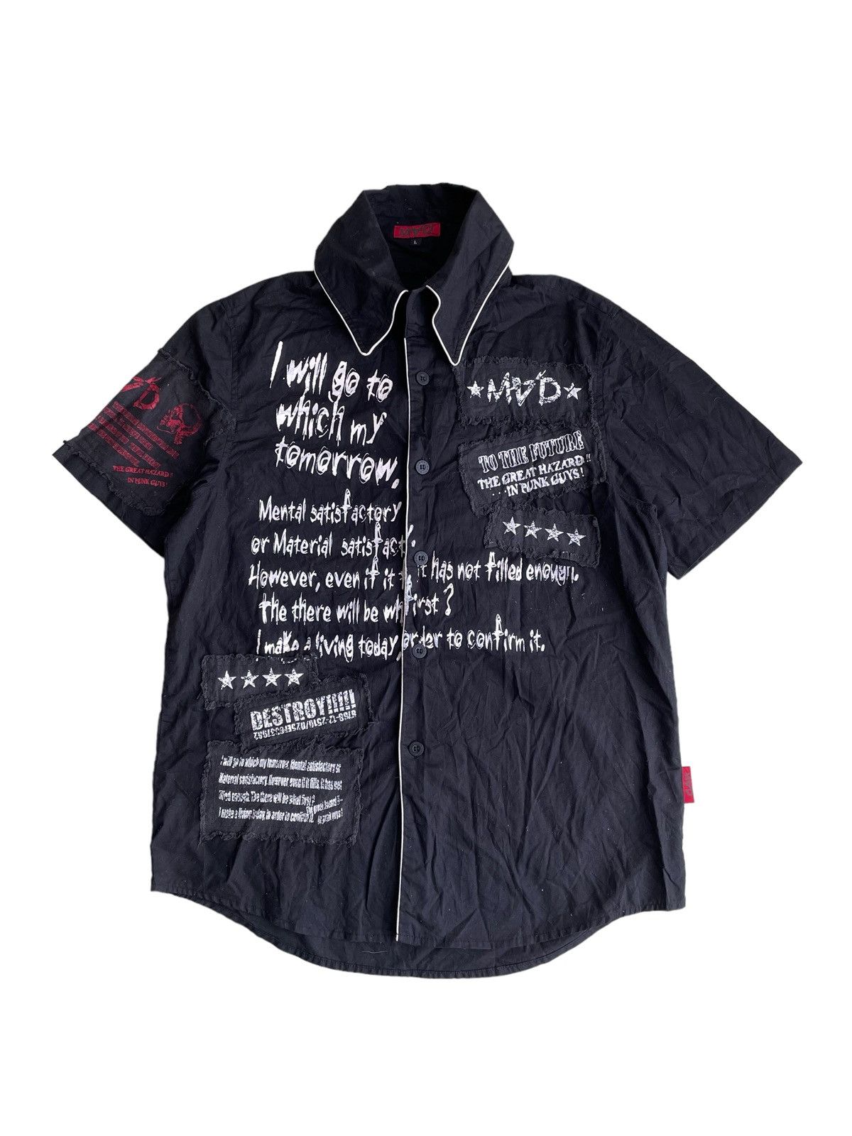MAD PUNKS Tシャツ レースアップ安全ピン 新品｜Yahoo!フリマ