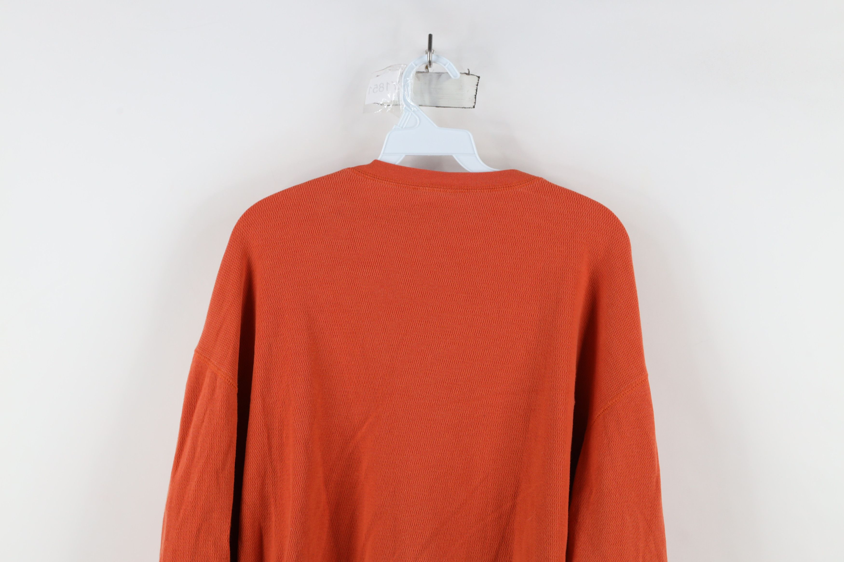 Harley Davidson × Vintage Vintage Y2K Harley Davidson Waffle Knit Long Sleeve T-Shirt Size US XL / EU 56 / 4 - 10 Thumbnail