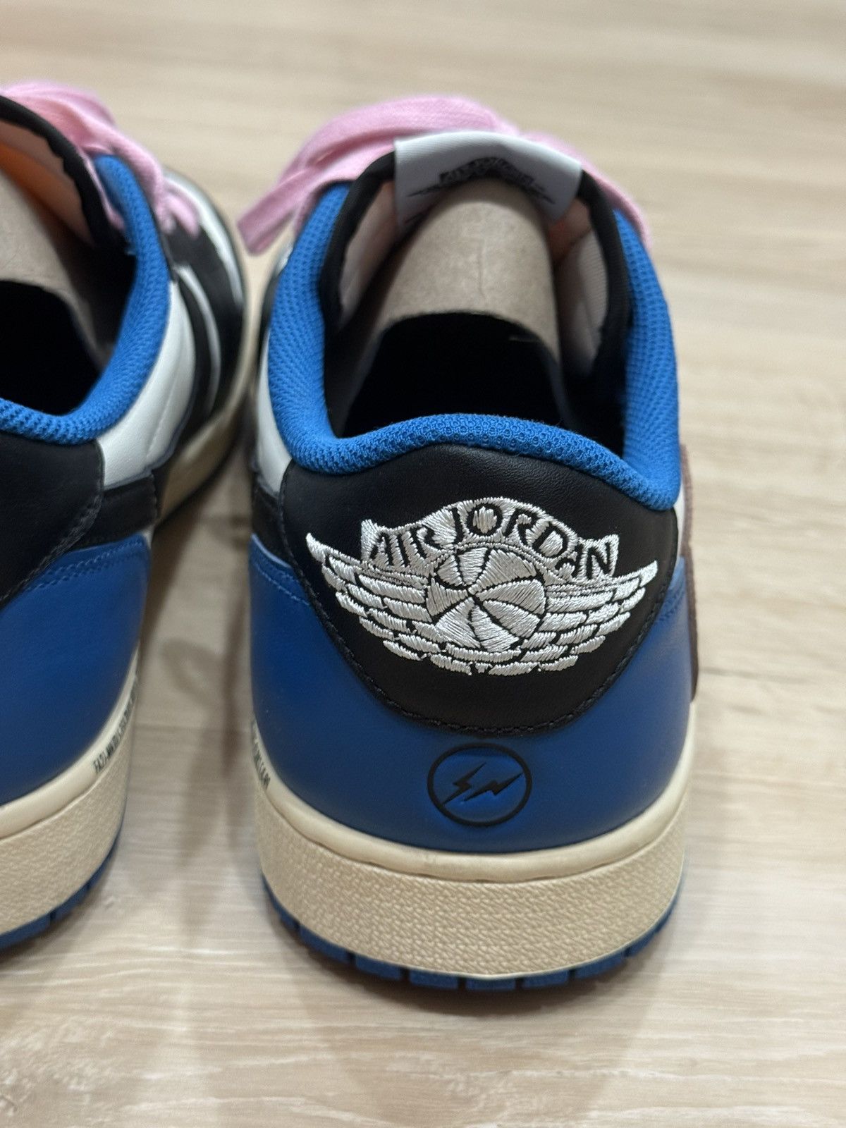 Fragment Design × Jordan Brand × Travis Scott Travis Scott Air Jordan 1 Low Fragment Sneakers Size US 13 / EU 46 - 16 Thumbnail