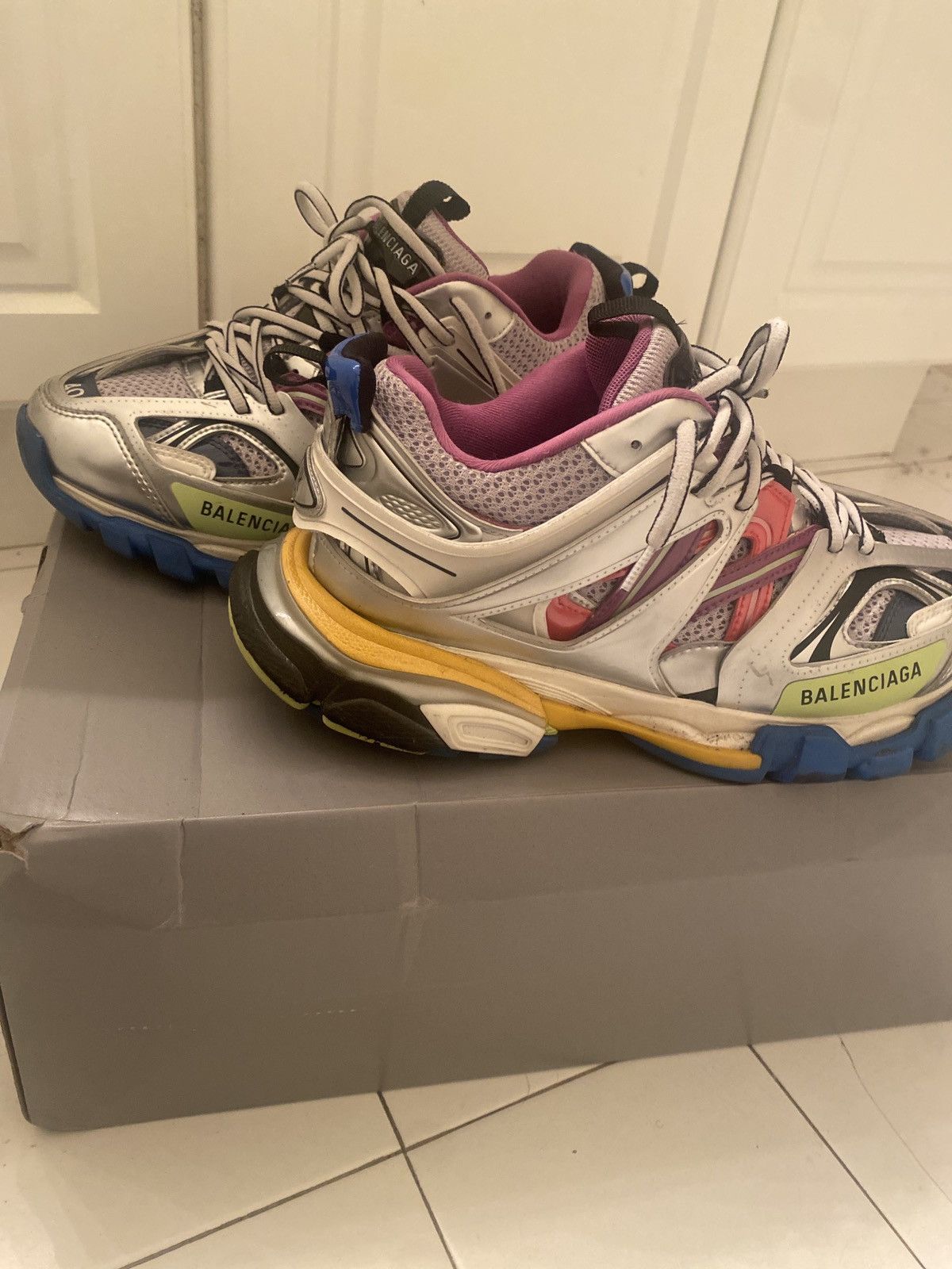 Balenciaga Balenciaga tracks(multicolor) Size US 7.5 / EU 40-41 - 1 Thumbnail