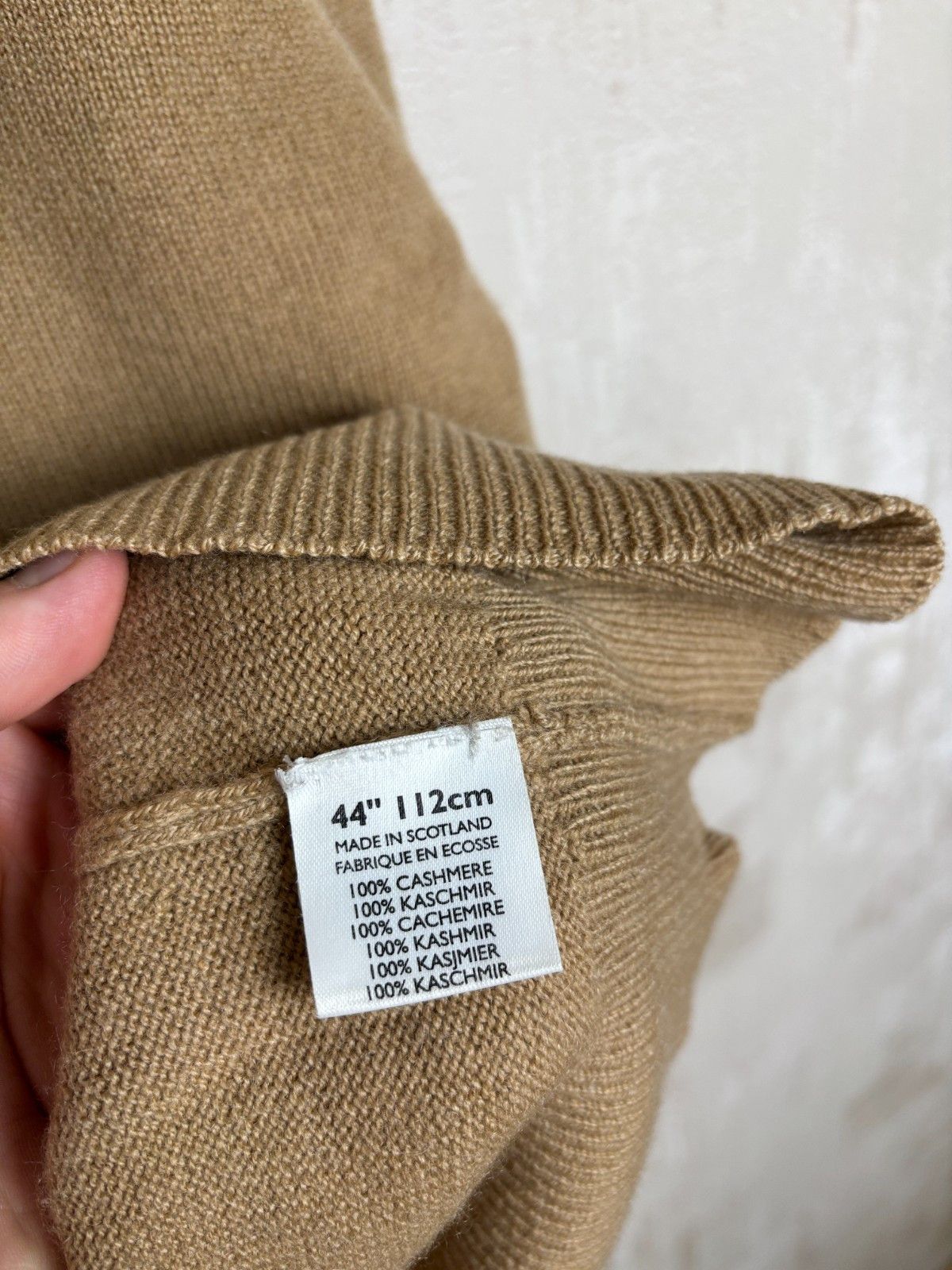 Johnstons Of Elgin Johnstons of Elgin 100% Cashmere Sweater Crew Neck Size 44" Size US XL / EU 56 / 4 - 8 Thumbnail