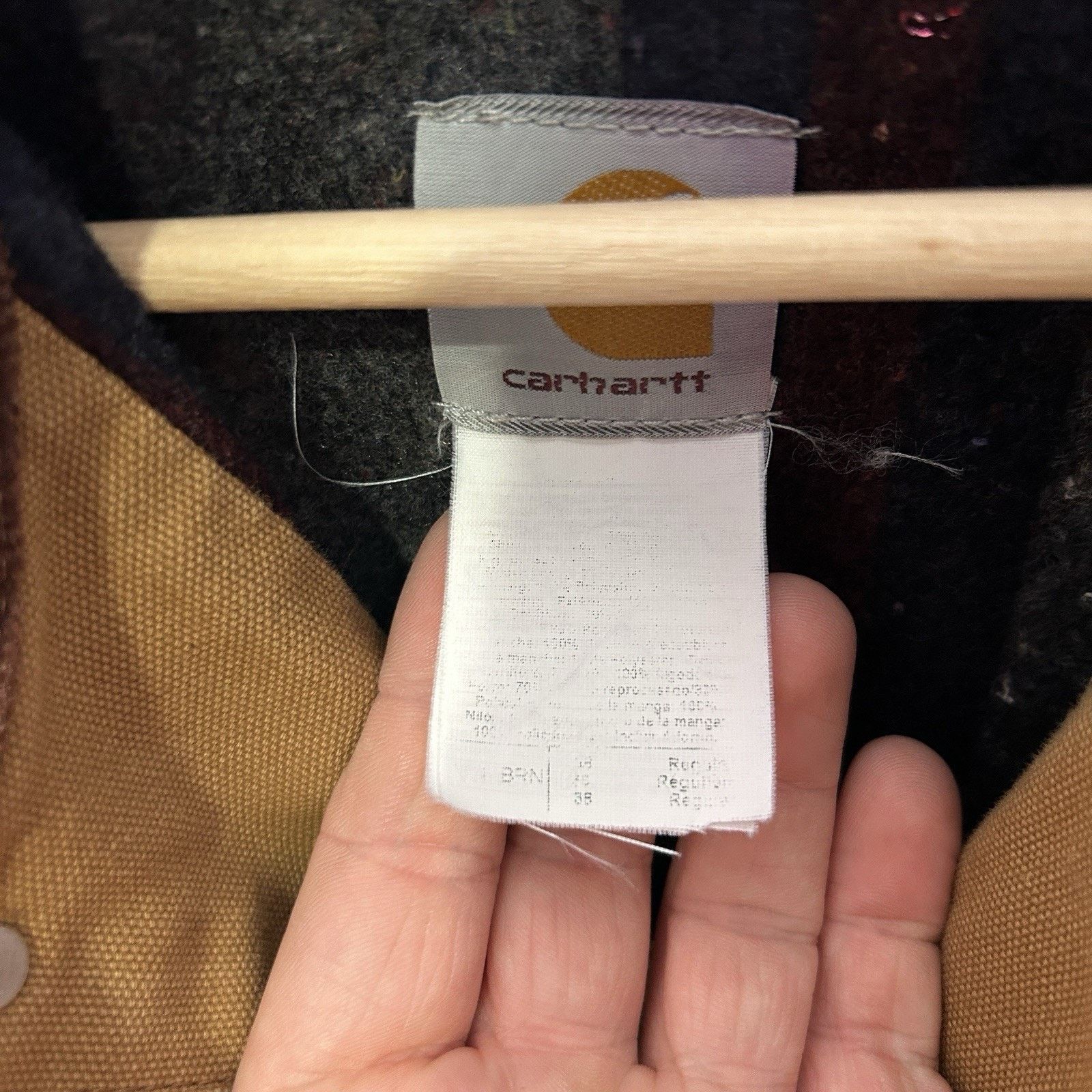 Carhartt Vintage Carhartt Blanket-Lined Chore Coat “Brown” C01 BRN Size US M / EU 48-50 / 2 - 6 Thumbnail
