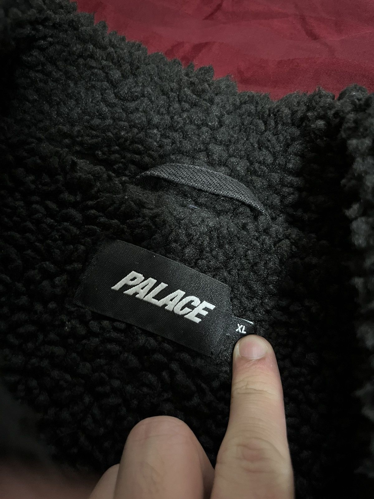 Palace Palace Funder Shearling Jacket Size US XL / EU 56 / 4 - 4 Thumbnail