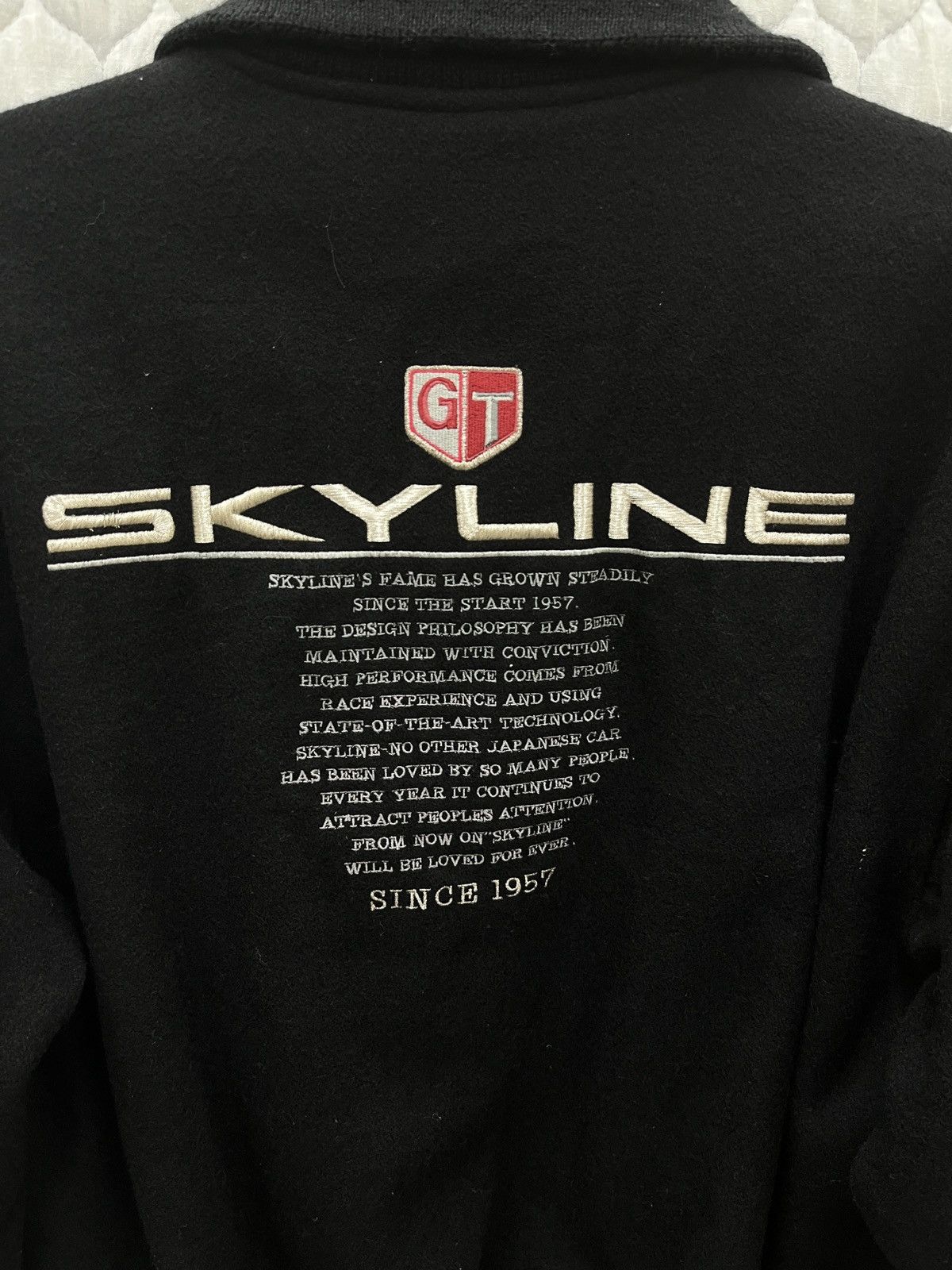 Issey Miyake 🔥🔥🔥ARCHIVE VINTAGE SKYLINE GT VARSITY JACKET Size US M / EU 48-50 / 2 - 8 Thumbnail