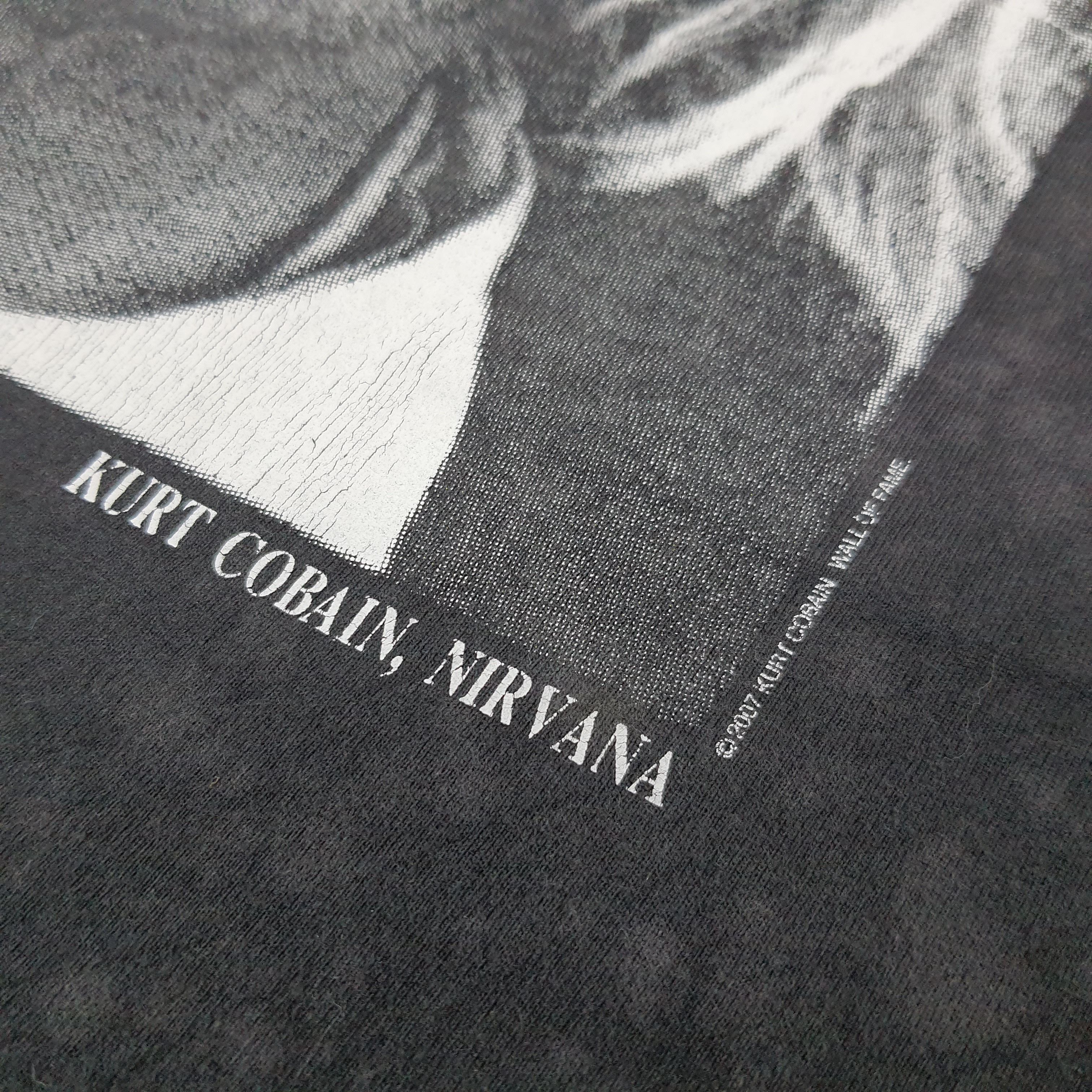 Band Tees × Vintage Vintage Kurt Cobain Nirvana 2007 Photo Tee Size US L / EU 52-54 / 3 - 3 Thumbnail