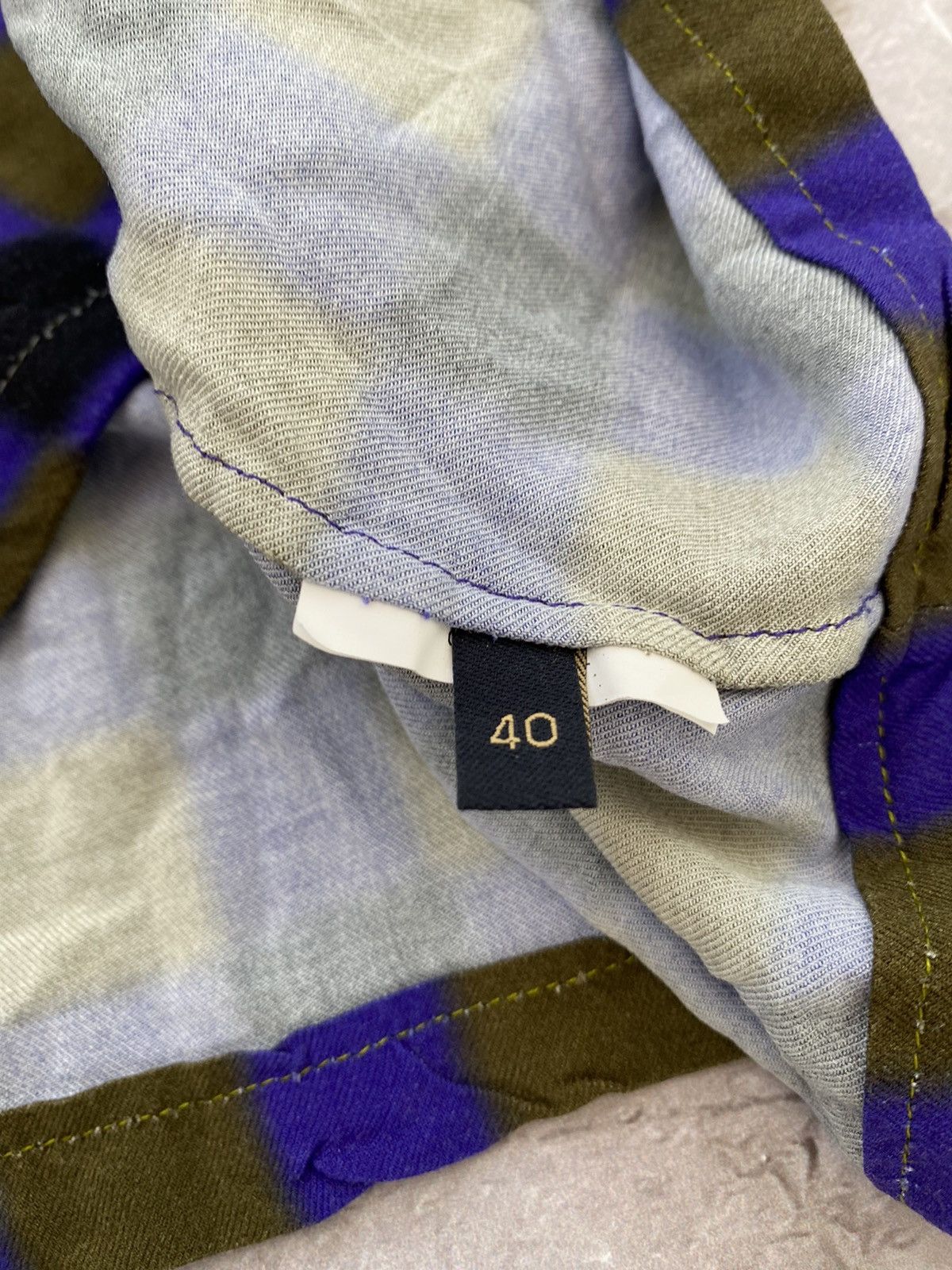 Piazza Sempione Piazza Sempione Long Sleeve Shirt Button Up Made in Italy Size S / US 4 / IT 40 - 10 Thumbnail