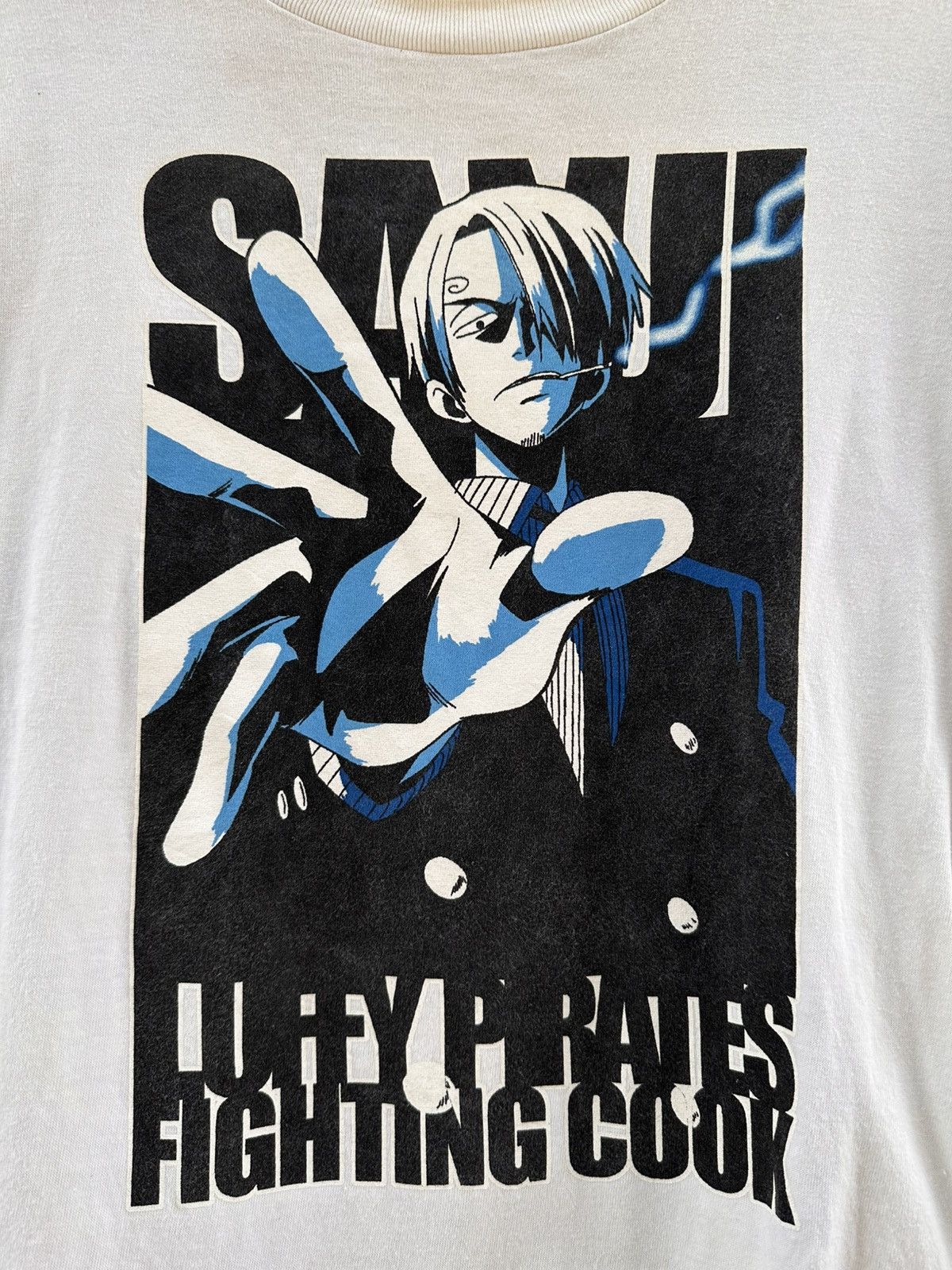 Anime Vintage Cospa Anime One Piece Luffy Long Sleeve Tee Size US M / EU 48-50 / 2 - 2 Thumbnail