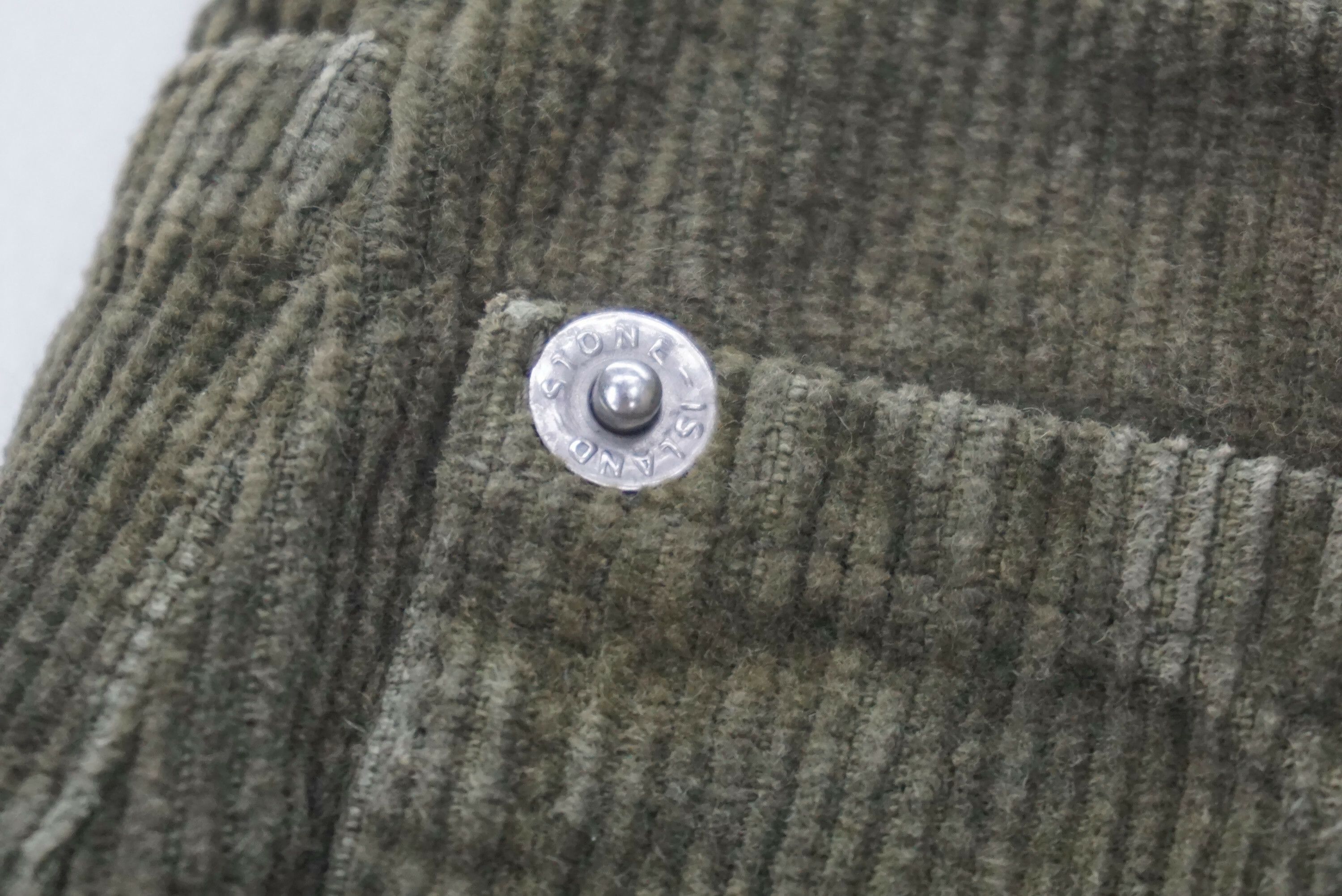 Stone Island Cropped Corduroy Pants Size W28xL26 Made in Italy Size US 28 / EU 44 - 6 Thumbnail