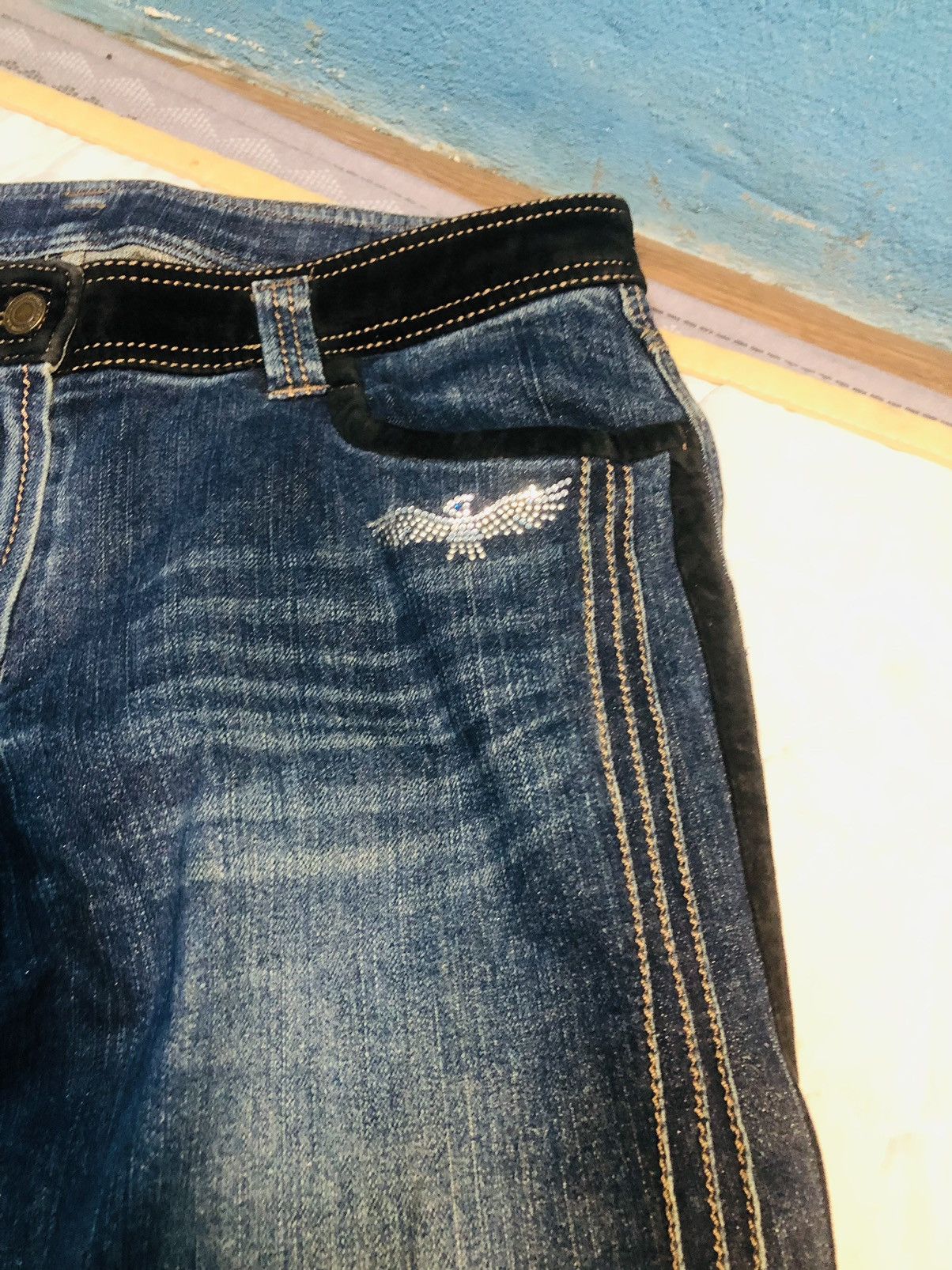 Japanese Brand International World Jeans (10) Size 32" / US 10 / IT 46 - 6 Thumbnail