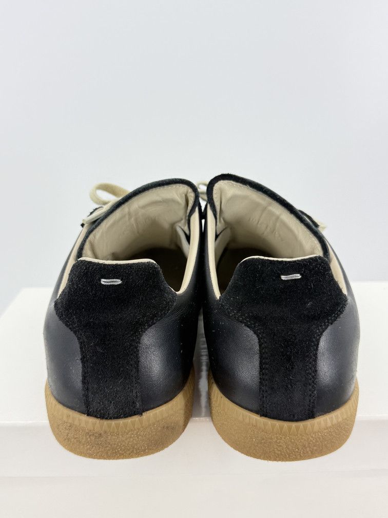 Maison Margiela GAT Low Black Pewter Paint Size US 11 / EU 44 - 5 Thumbnail