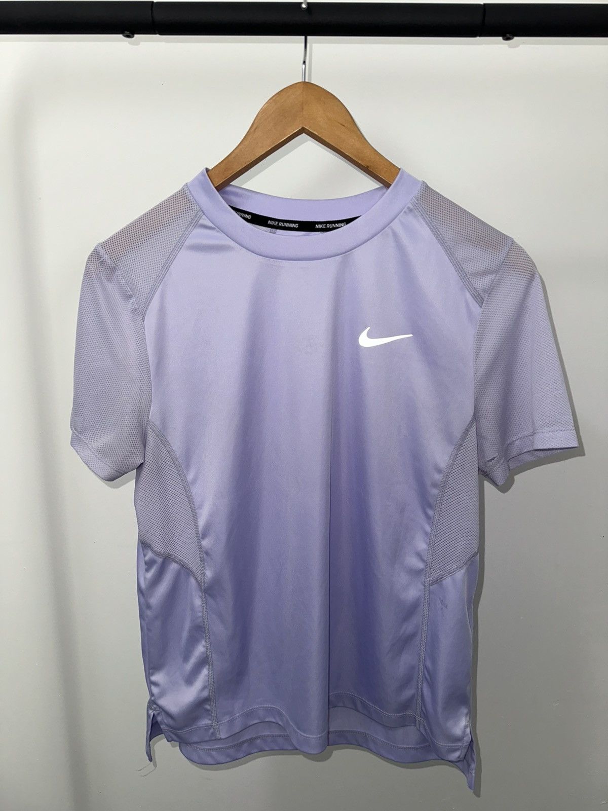 Nike Nike Lilac Purple Dri-Fit running short sleeve top size M Size M / US 6-8 / IT 42-44 - 1 Thumbnail