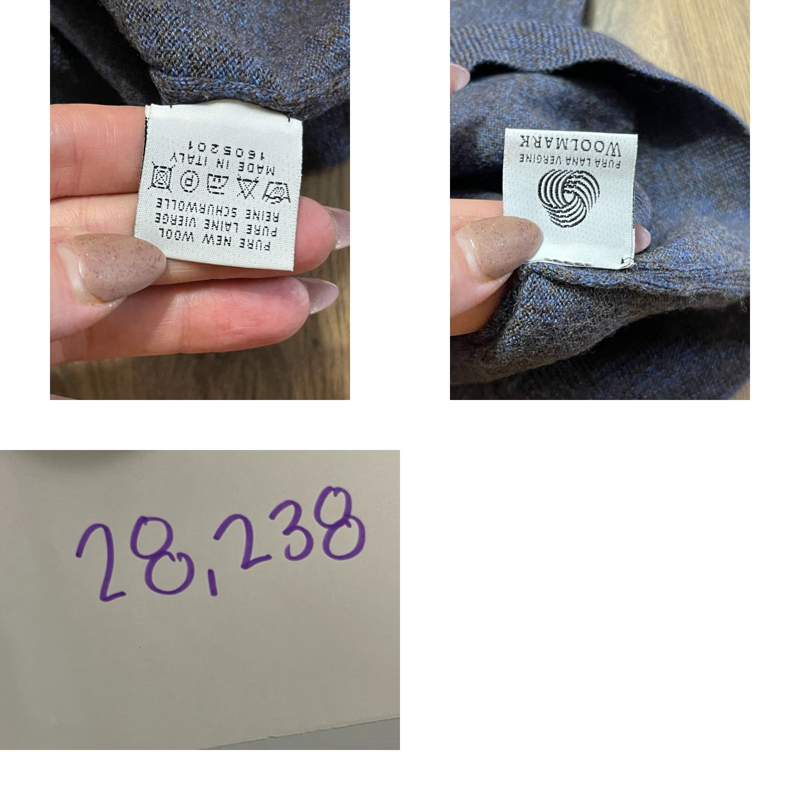 Vintage Toscano Shirt Men's Large Blue Crew Neck Pullover Made in Italy Shirt Regular Long Sleeve Solid Vintage: No (adjust if needed) Size US L / EU 52-54 / 3 - 8 Thumbnail