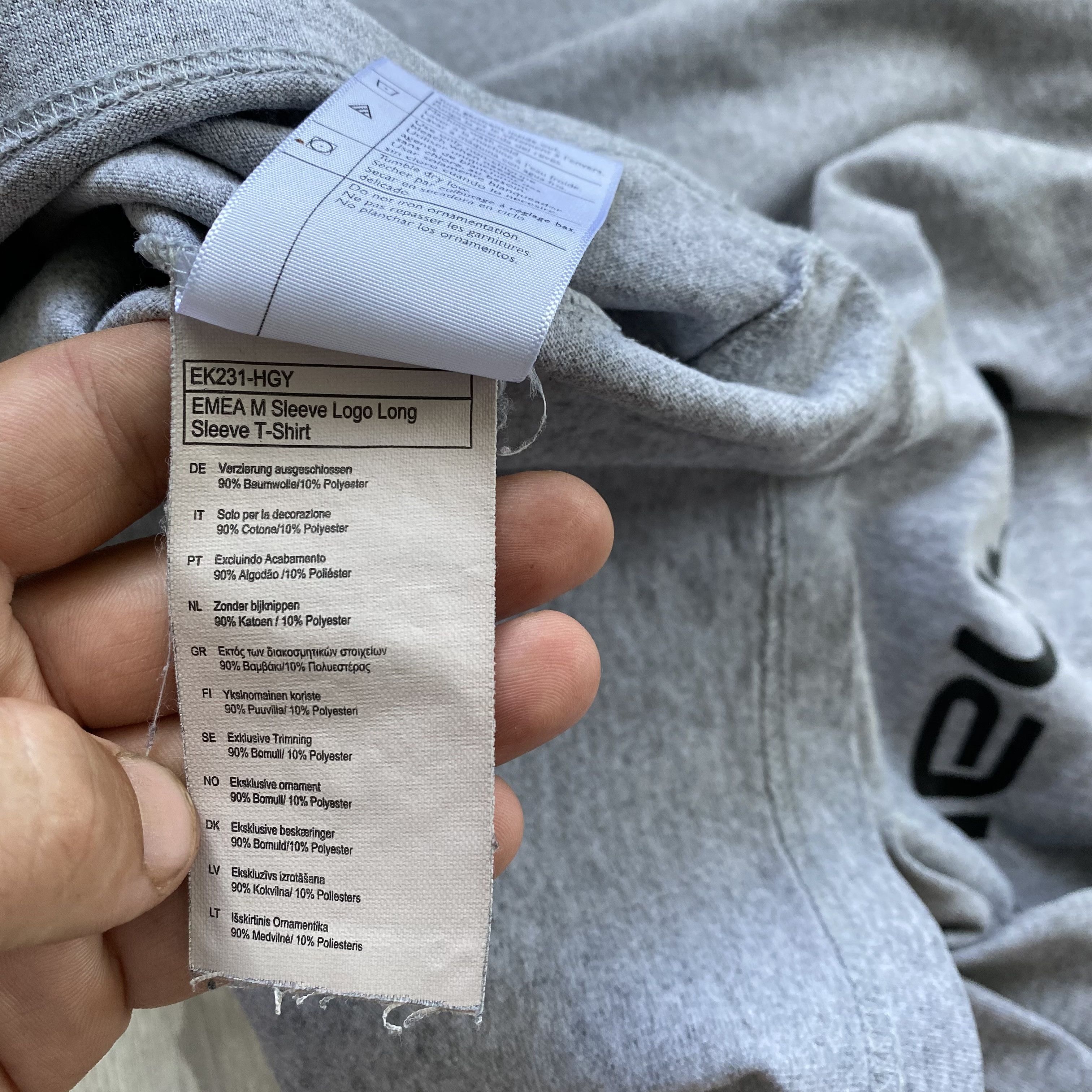 Carhartt 🔥 Carhartt WIP Grey Long Sleeve Graphic print Size US M / EU 48-50 / 2 - 7 Thumbnail