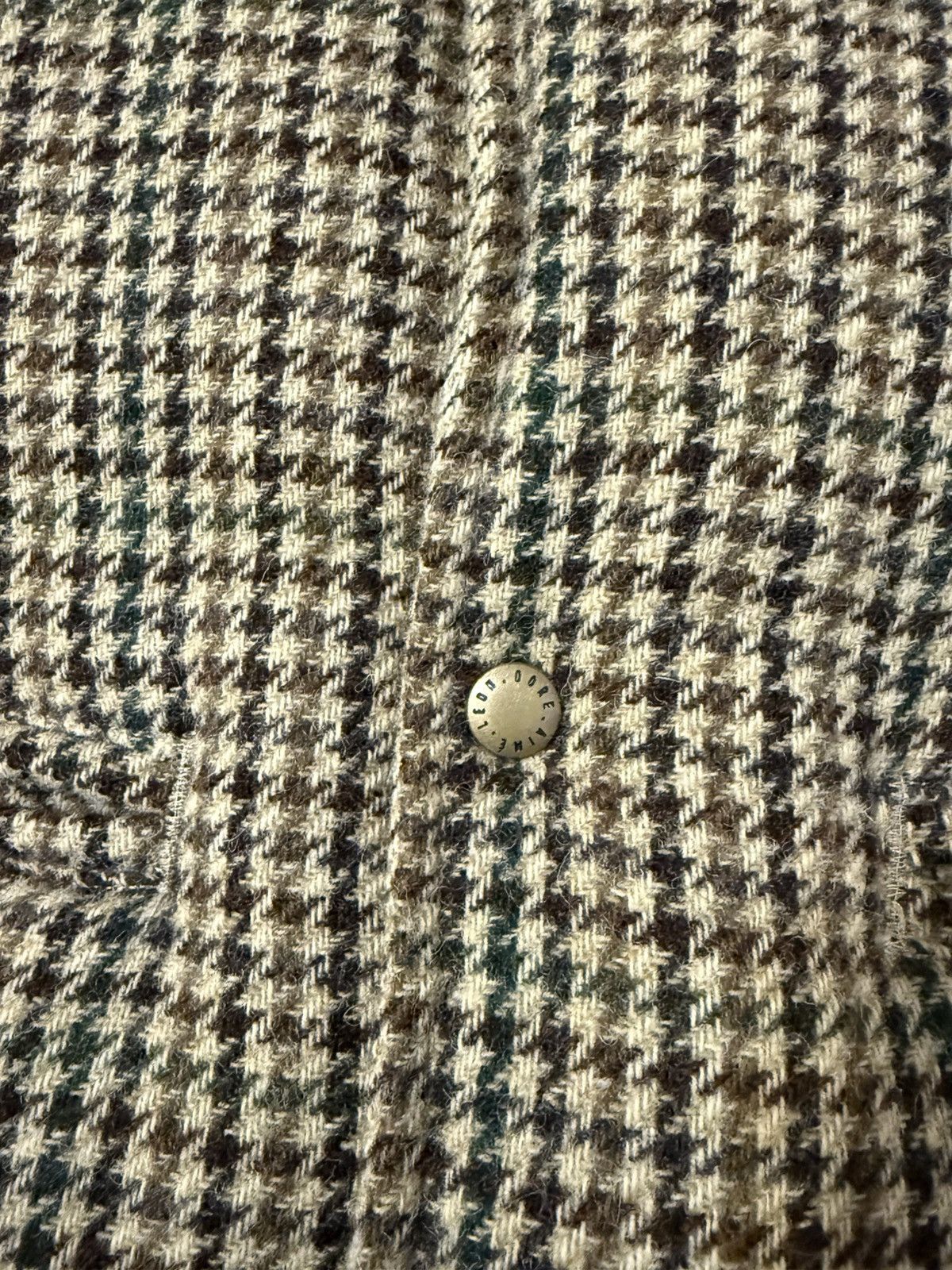 Aime Leon Dore Aime Leon Dore Filled Heritage Vest ALD Brown Houndstooth Size US L / EU 52-54 / 3 - 3 Thumbnail