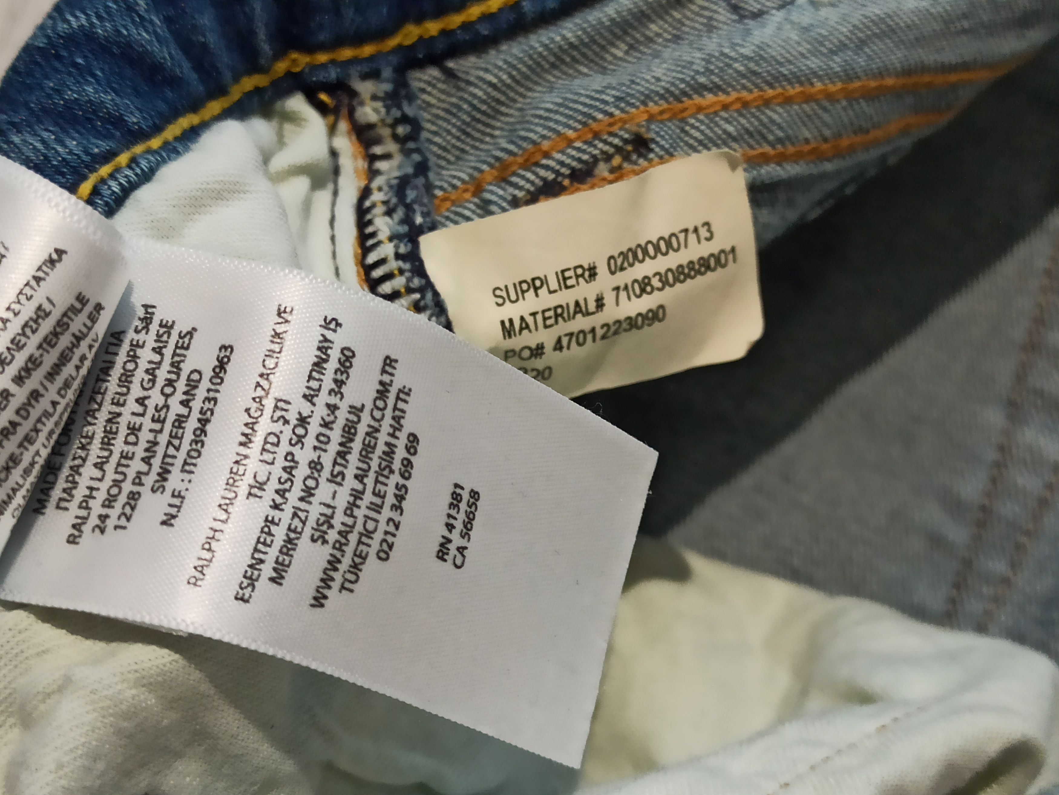 Polo Ralph Lauren Polo Ralph Lauren Distressed Denim Jeans Size US 34 / EU 50 - 9 Thumbnail