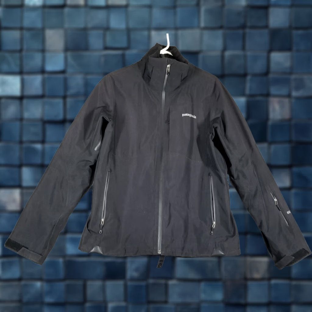Patagonia Patagonia Powder Bowl Jacket Womens Large Black Solid Zip Insulated Parka Outdoor Ski Fall Winter Casual Travel Regular Mid-Length Size L / US 10 / IT 46 - 1 Thumbnail