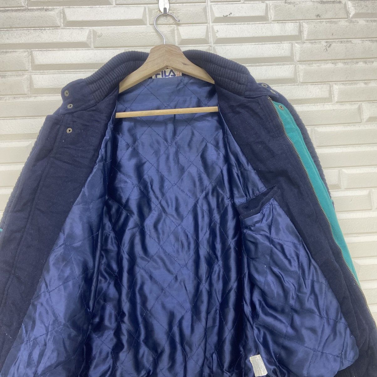 Bjorn Borg × Fila × Vintage Vintage Made in Italy Fila Bjorn Borg Bomber Style Jacket Size US S / EU 44-46 / 1 - 18 Thumbnail