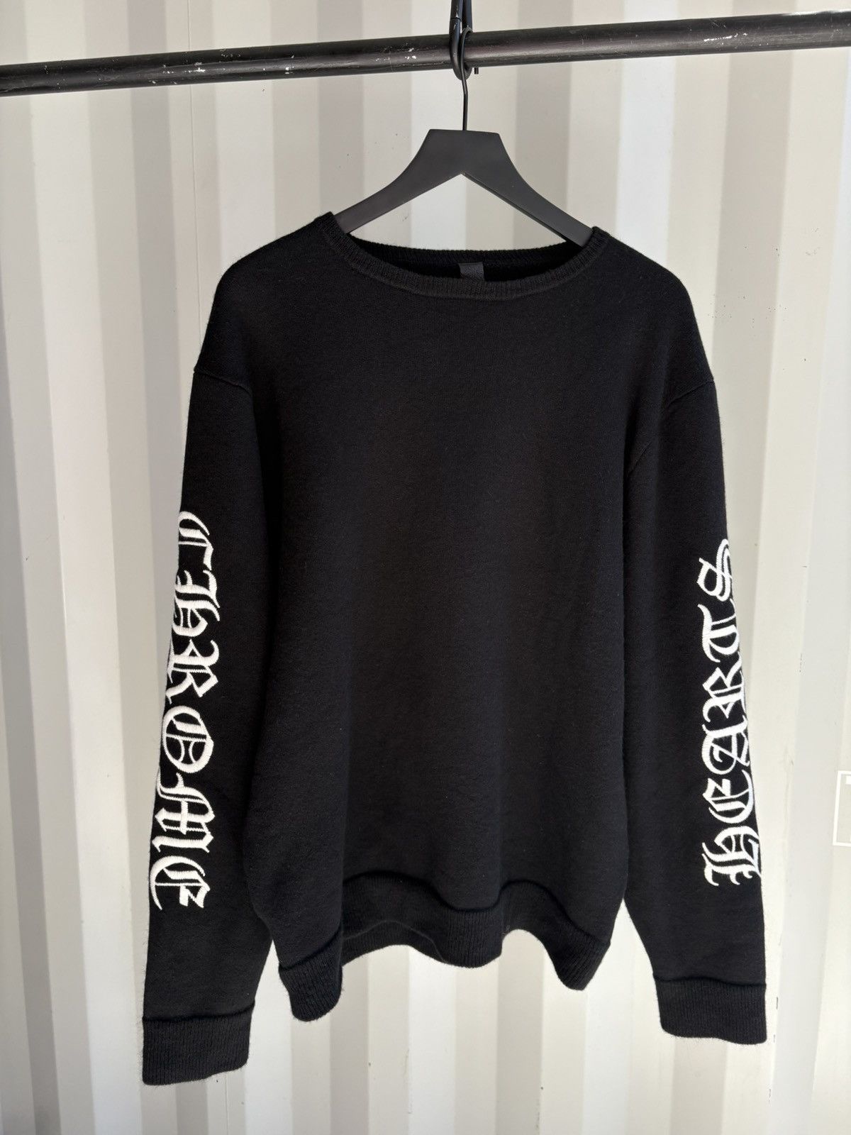 Chrome Hearts Chrome Hearts Cashmere Embroidered Sweater Size US XL / EU 56 / 4 - 1 Thumbnail