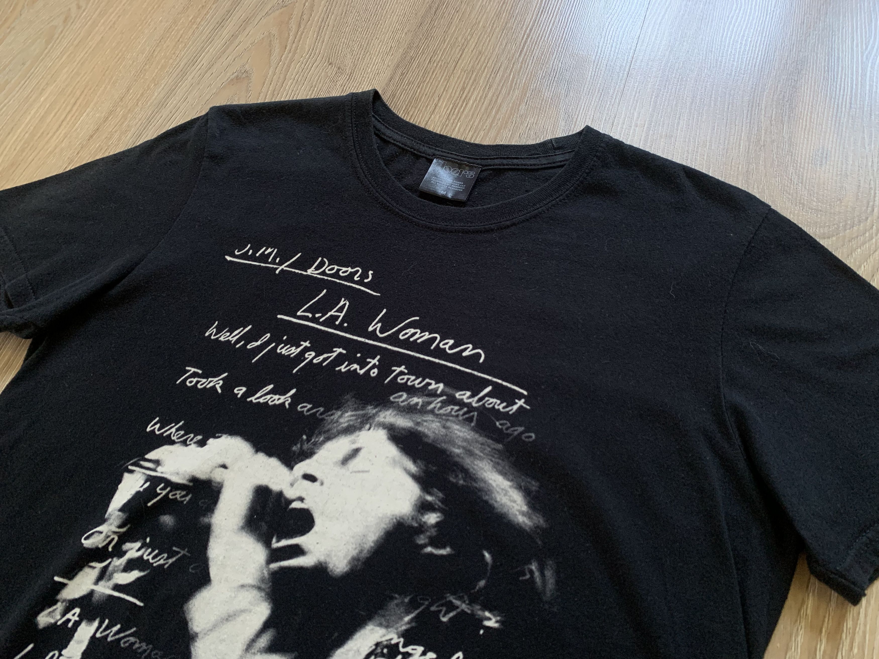 Band Tees × Bravado Bravado The Doors LA Woman Jim Morrison T Shirt Size US M / EU 48-50 / 2 - 4 Thumbnail