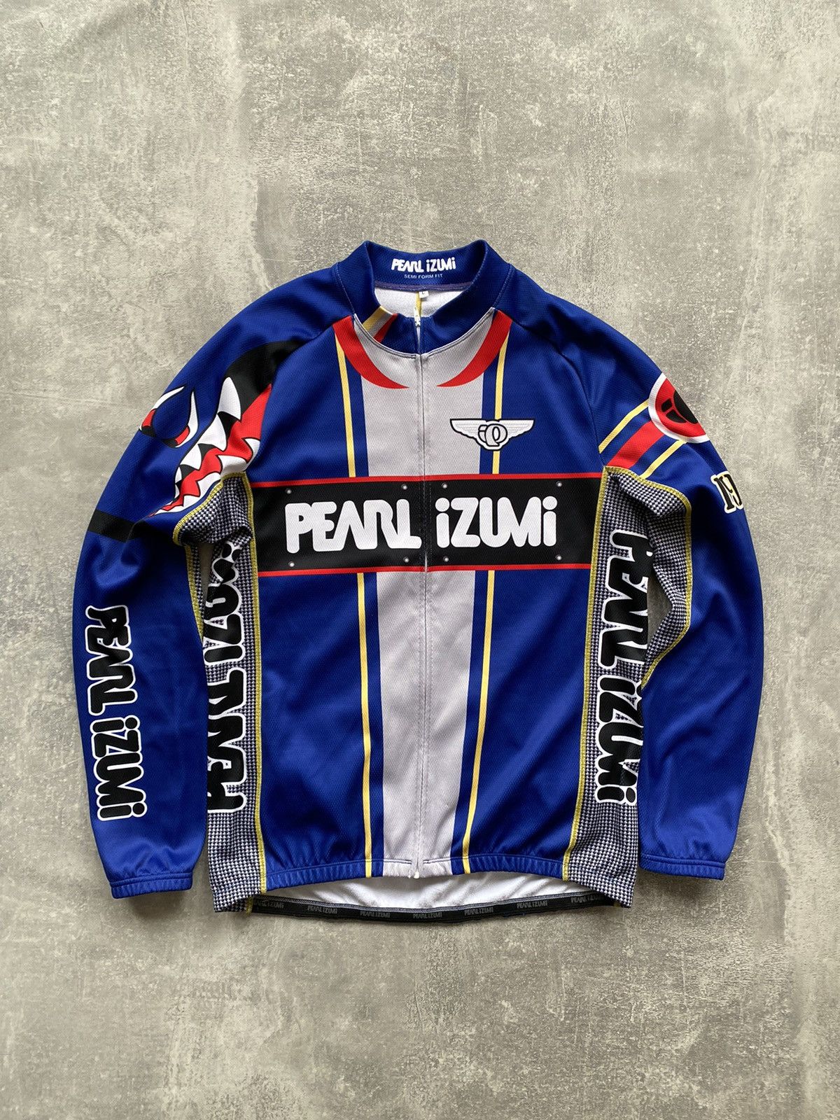 PEARL iZUMi × Vintage Vintage Pearl Izumi Shark Japan Racing Cycling Long Sleeve Size US L / EU 52-54 / 3 - 2 Thumbnail