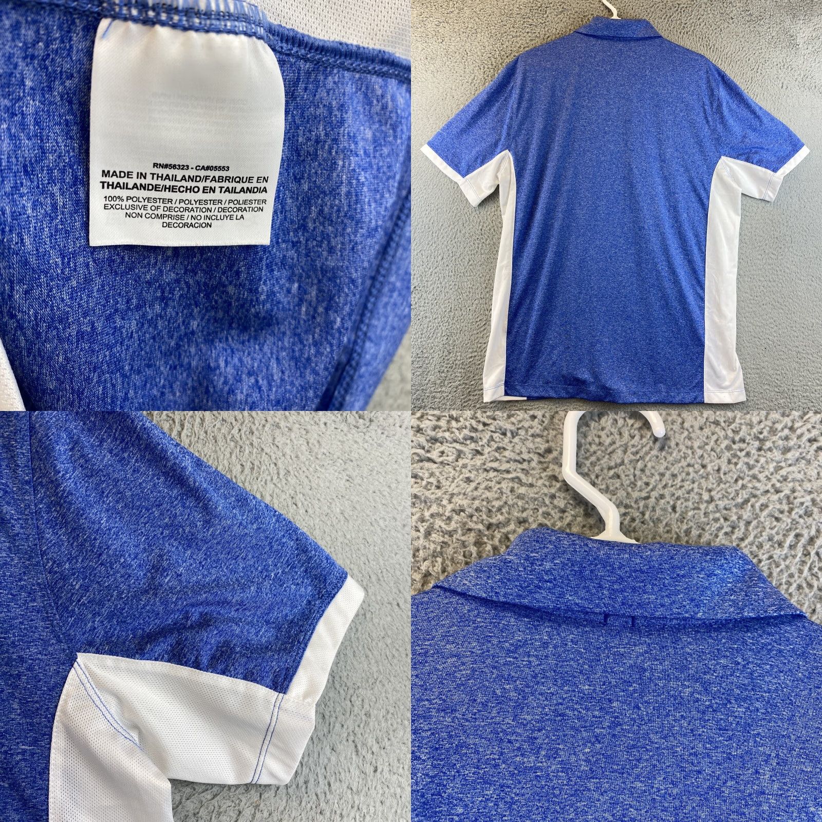 Nike Nike Golf polo shirt Men’s Large Short Sleeve Lightweight blue 91-4 Size US L / EU 52-54 / 3 - 8 Thumbnail