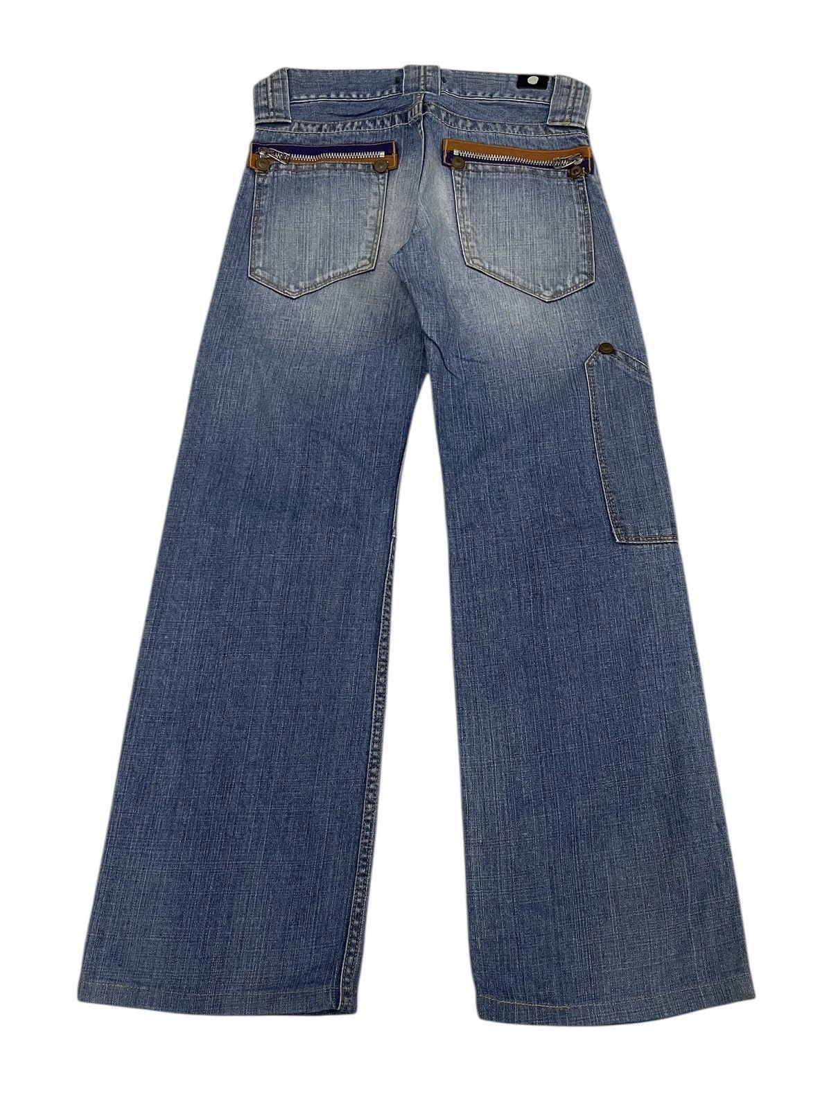 Japanese Brand Vintage BlueWay Union Made Jeans Size US 29 - 4 Thumbnail