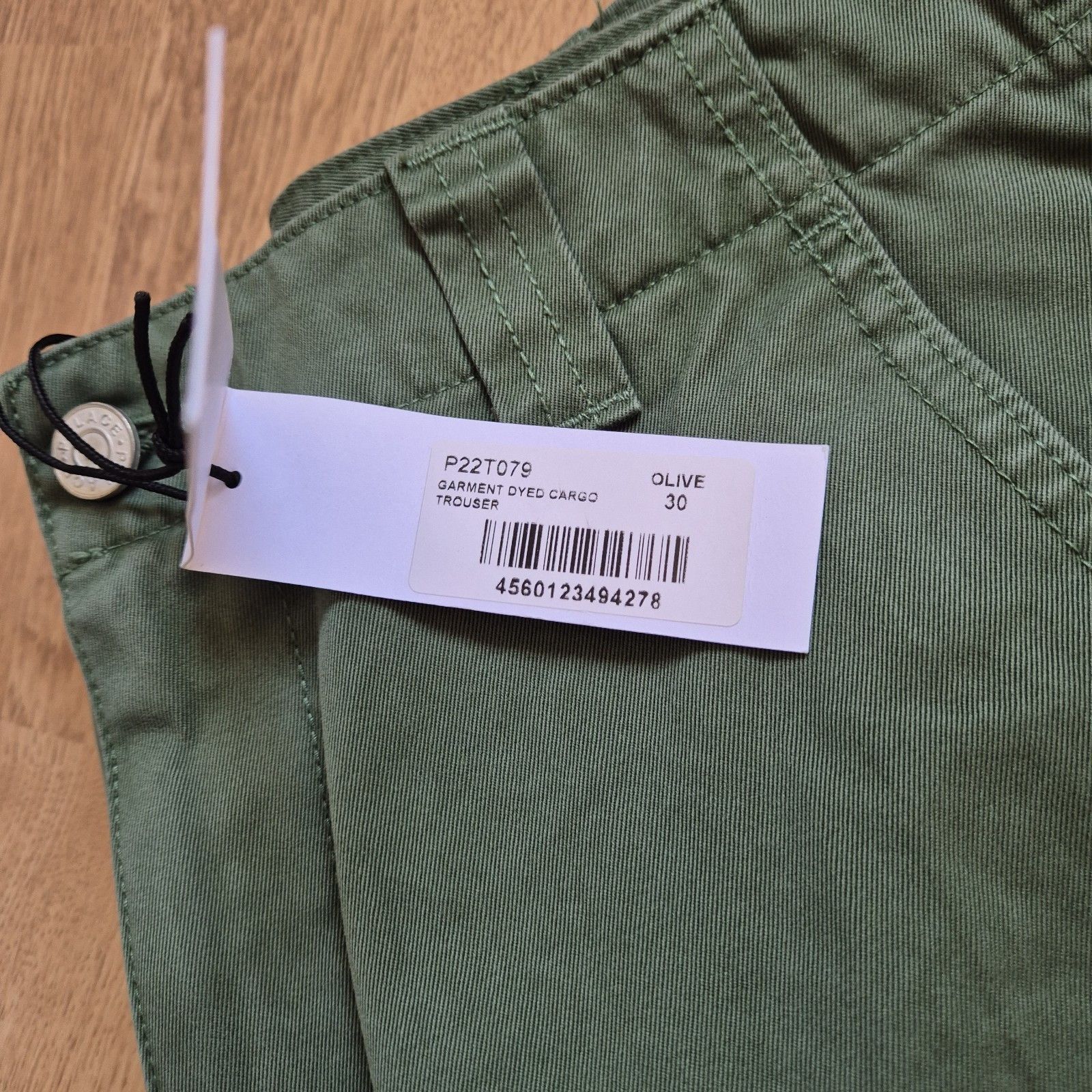 Palace Palace Garment Dyed Cargo Trouser Green Small Brand NewFW22 Size US 30 / EU 46 - 7 Thumbnail