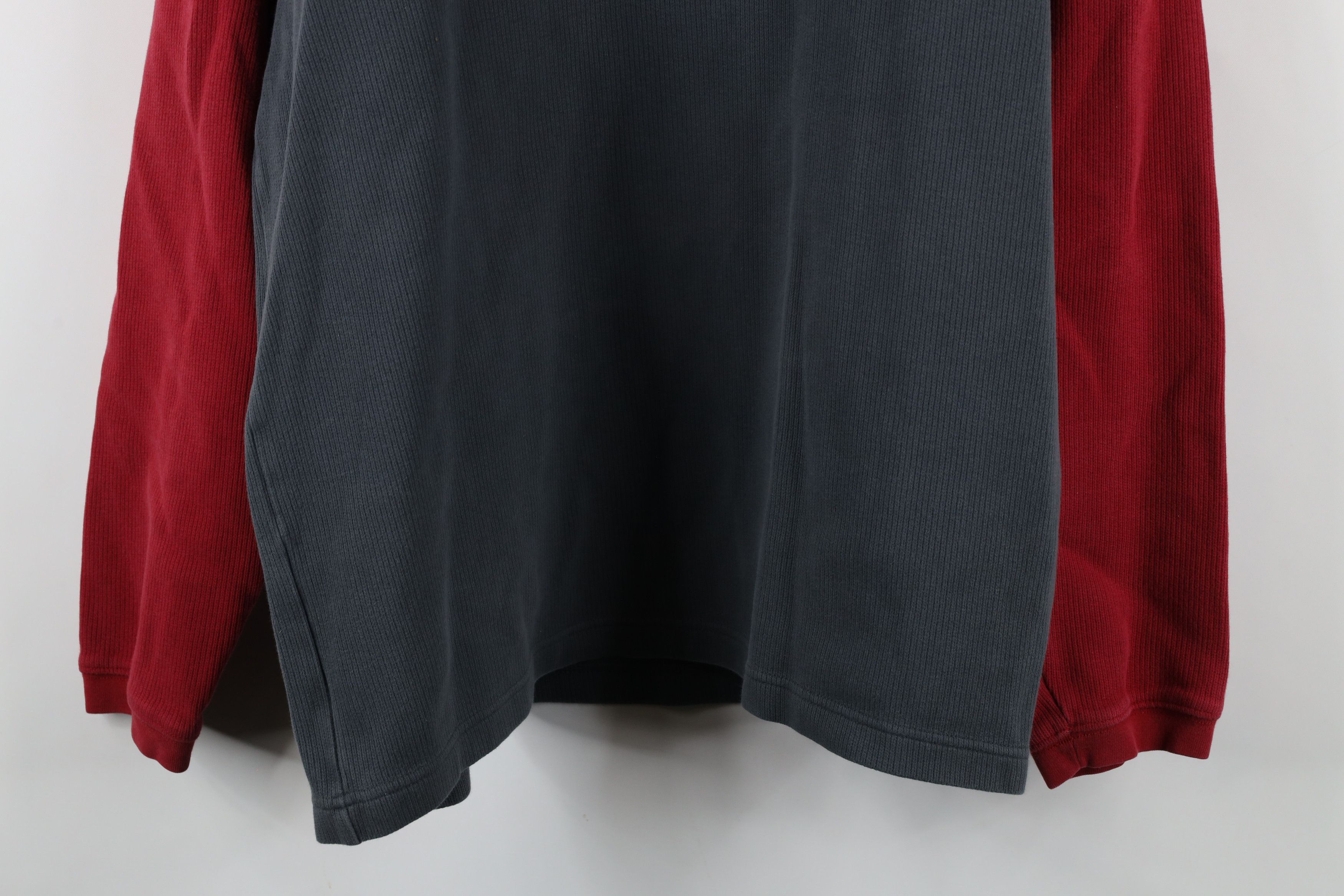 Vintage Vintage 90s Streetwear Heavyweight Knit Long Sleeve T-Shirt Size US XL / EU 56 / 4 - 3 Thumbnail