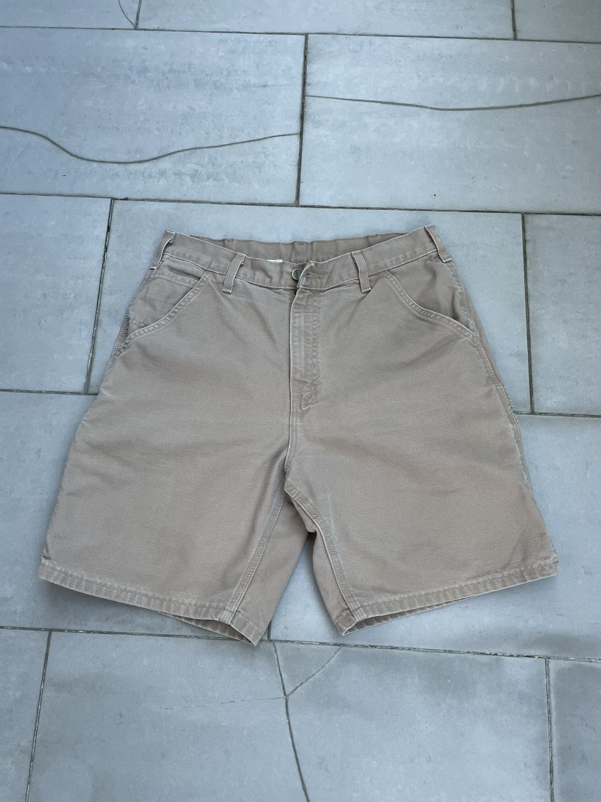 Carhartt Vintage Retro Workwear Y2K Carhartt Shorts Size US 33 - 2 Thumbnail