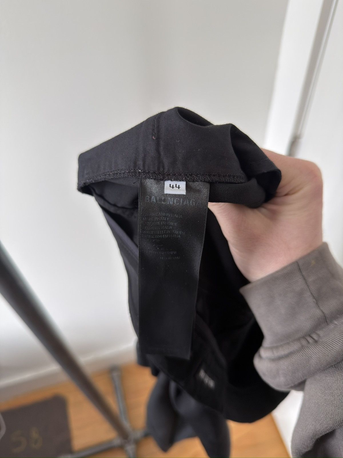 Balenciaga Wide Wool 5-Pocket Trousers Size US 28 / EU 44 - 4 Thumbnail