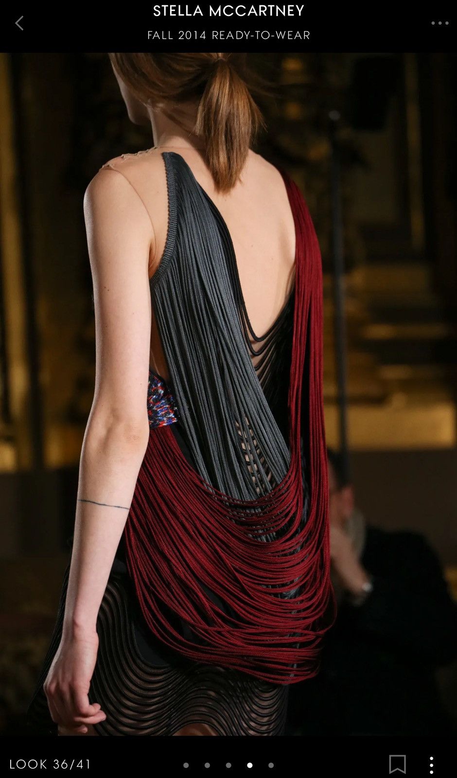 Stella McCartney FW14 runway rope dress Size S / US 4 / IT 40 - 1 Thumbnail