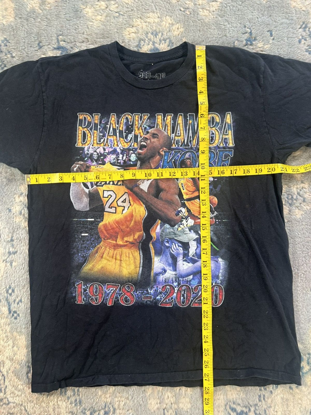 Sergio Calabasas Sergio Calabasas Kobe Bryant Tribute Tee Size US M / EU 48-50 / 2 - 2 Thumbnail
