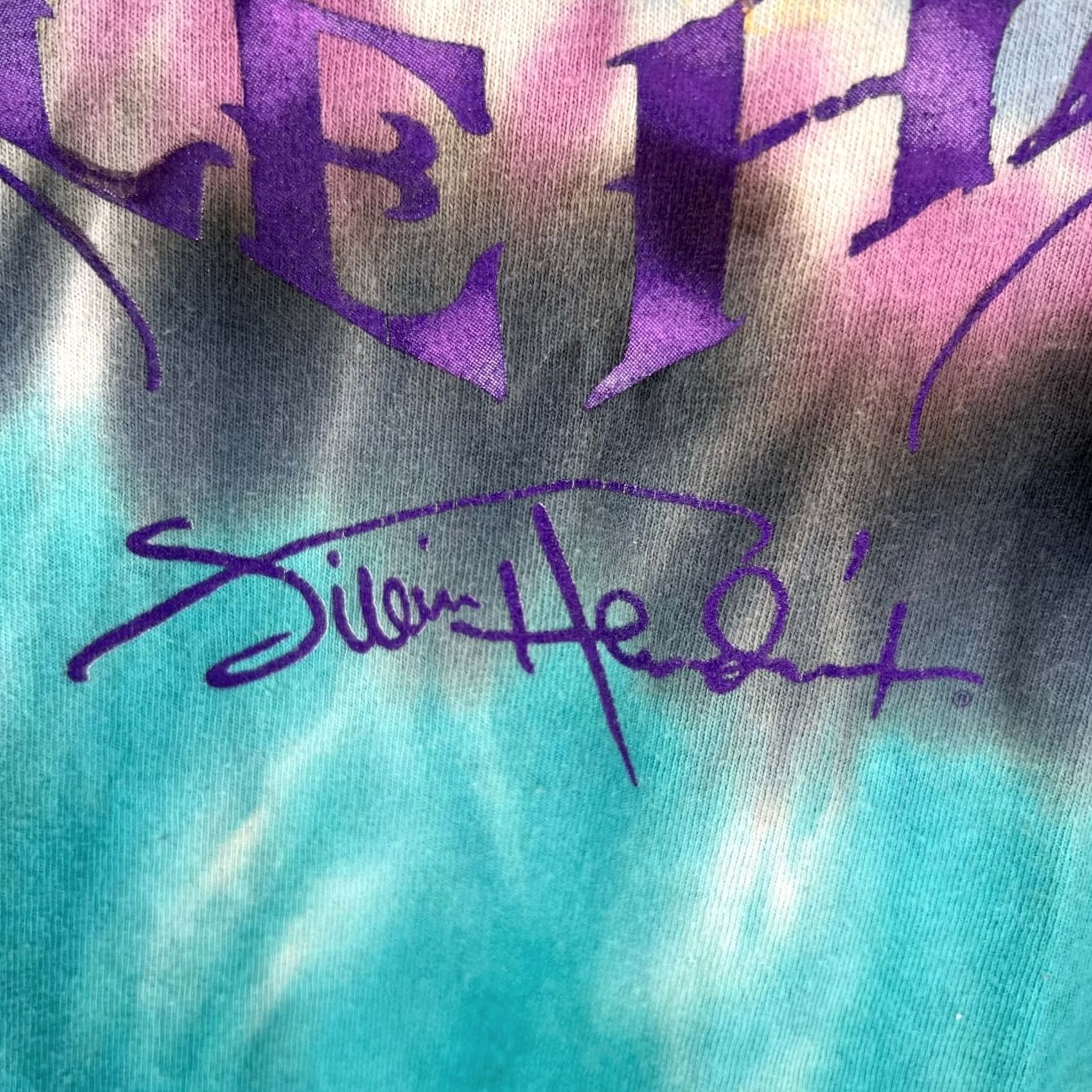 Vintage Jimi Hendrix Purple Haze Tie Dye Shirt Adult XL Purple Graphic Tee Size US XL / EU 56 / 4 - 4 Thumbnail