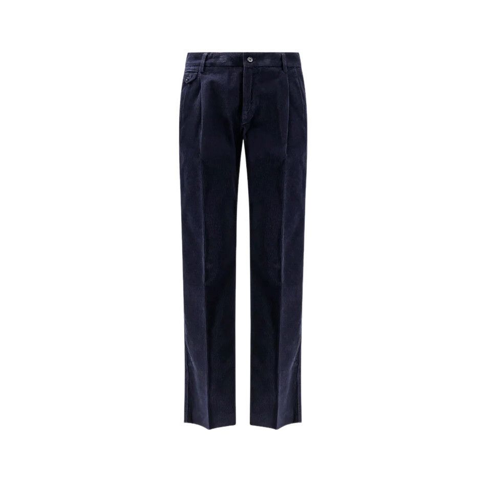 DOLCE&GABBANA Men's Blue Corduroy Pants New & Authentic (Men