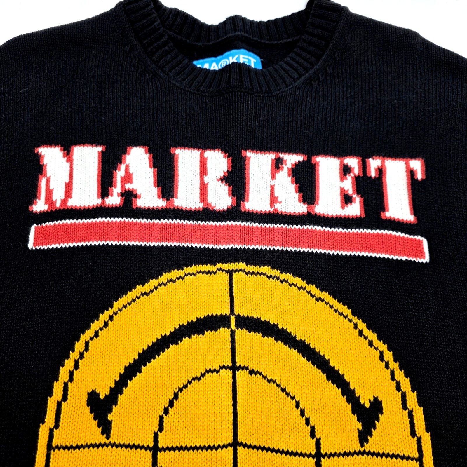 Market MARKET STUDIOS 'SMILEY FOCUS SWEATER' SIZE MED NWOT Size US M / EU 48-50 / 2 - 4 Thumbnail
