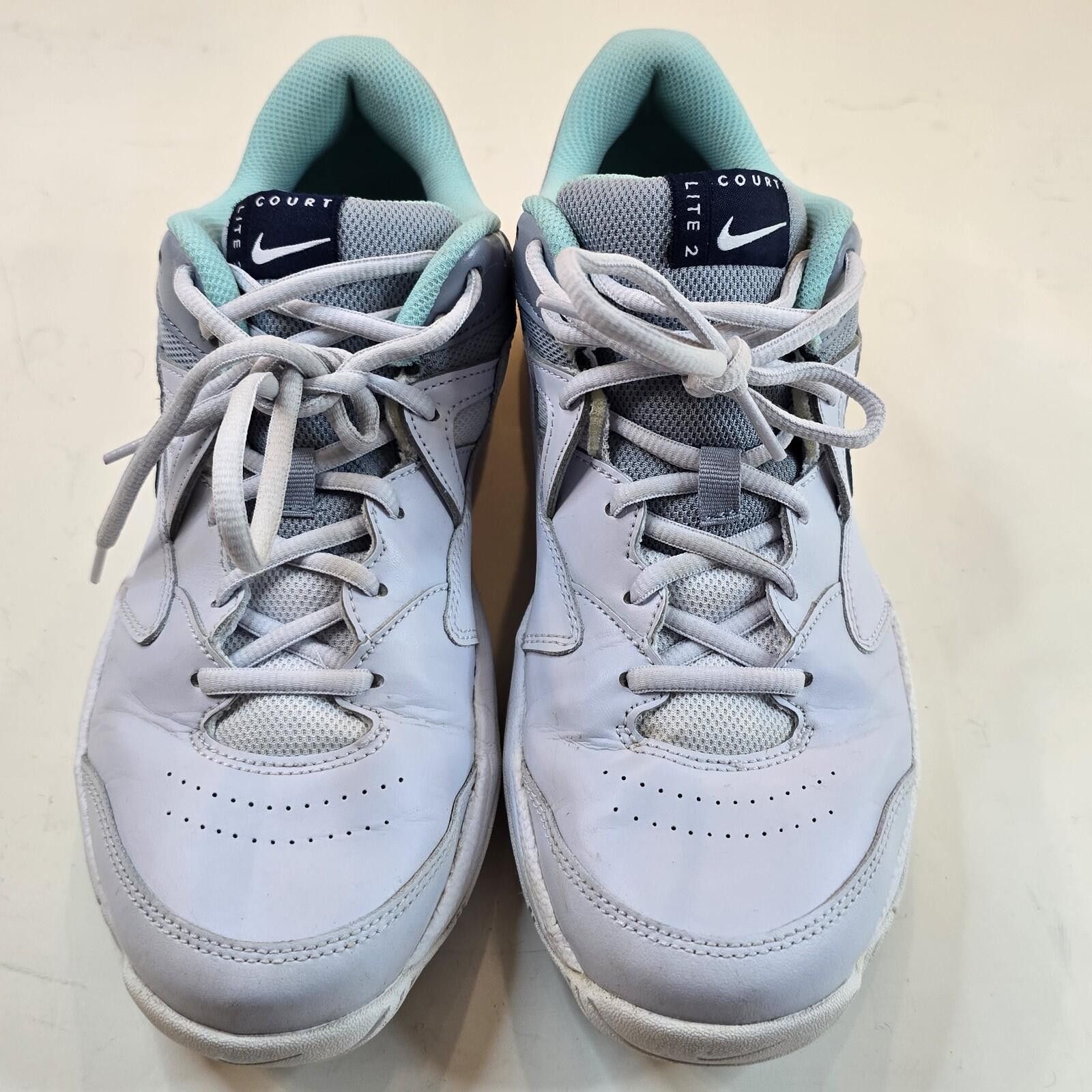 Nike Nike Court Lite 2 Women’s Tennis Shoes – Size 11 Wte/Lt Blue Size US 11 / IT 41 - 4 Thumbnail