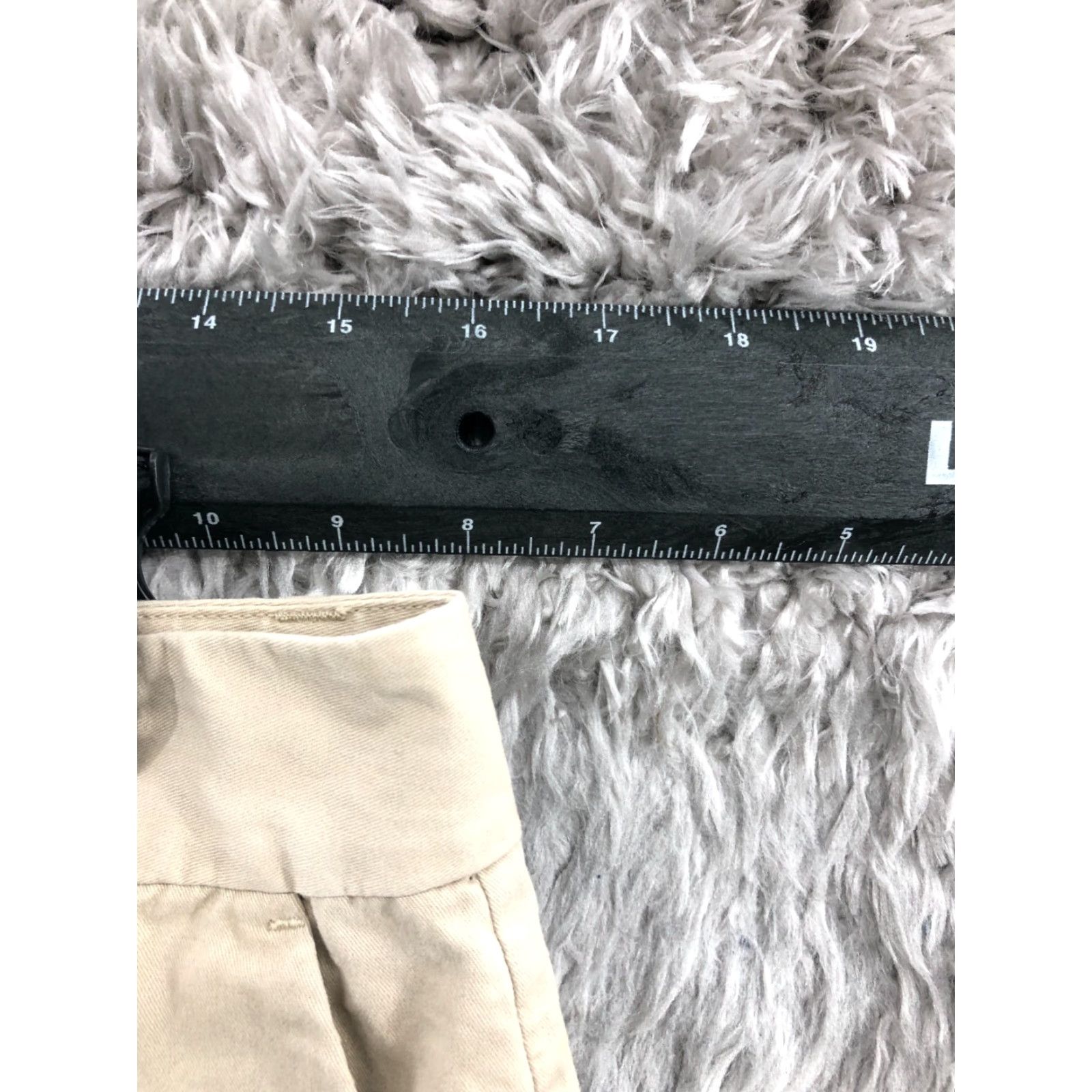 Loft LOFT Chino Shorts Womens Size 6 Mid Rise Beige Medium Wash Denim 5-Pocket Clean Flaw Hook Eye Adjustable Size 28" / US 6 / IT 42 - 2 Thumbnail