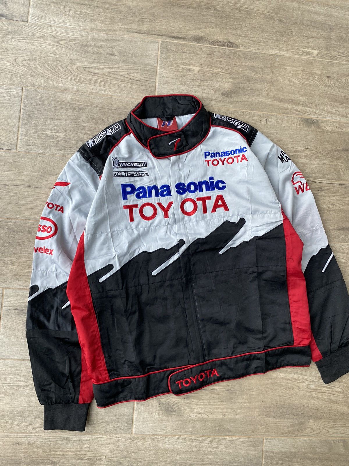 Formula 1 × Vintage Toyota Panasonic Formula 1 Racing Jacket Size US S / EU 44-46 / 1 - 3 Thumbnail