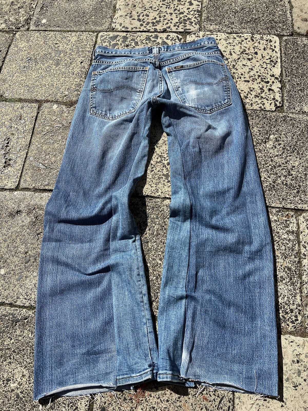 Lee Vintage Boro Style Avant Garde Jeans Size US 32 / EU 48 - 3 Thumbnail