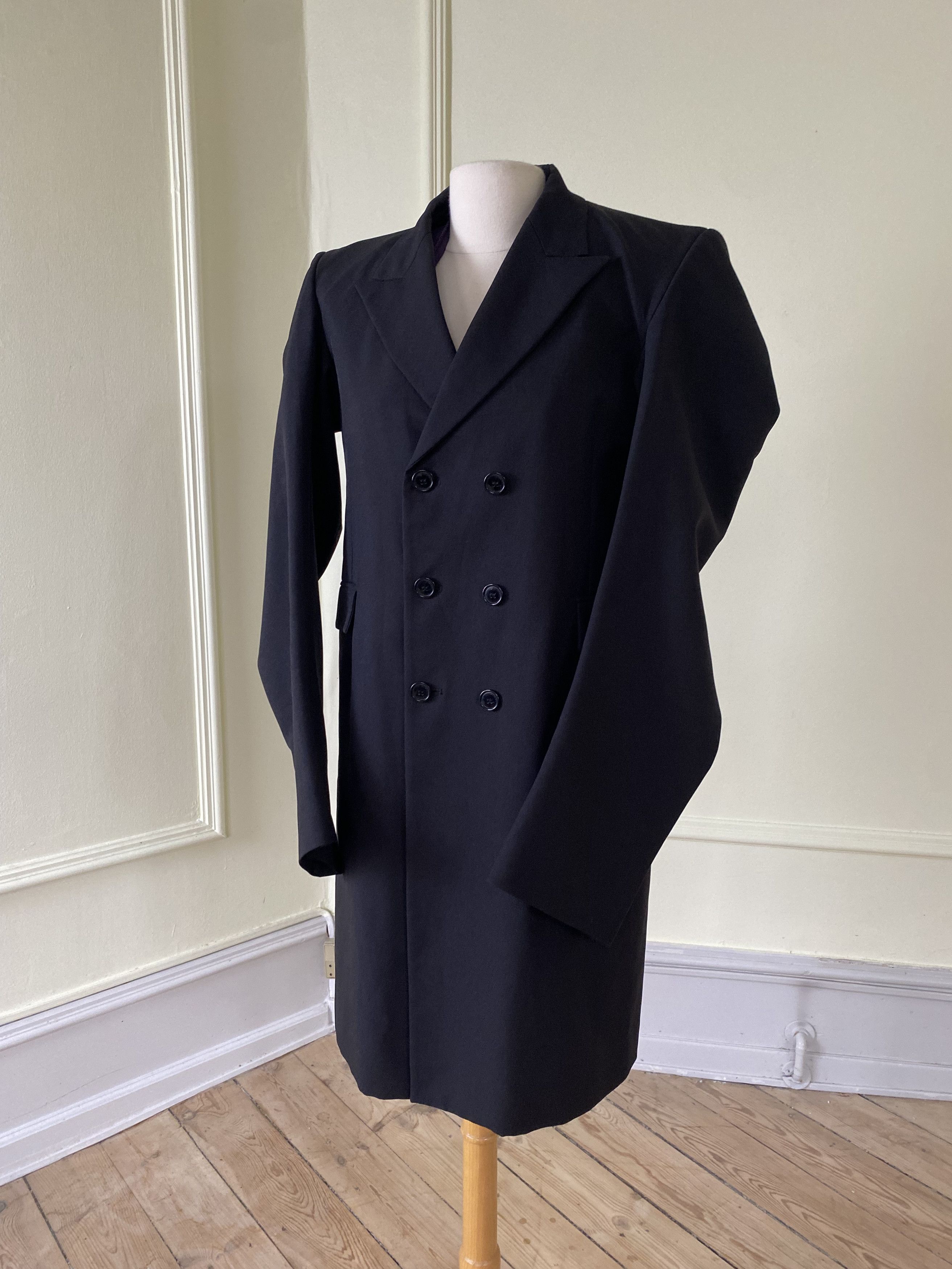 Vetements SS16 Vetements womans Oversized Runway Coat black Size M / US 6-8 / IT 42-44 - 3 Thumbnail