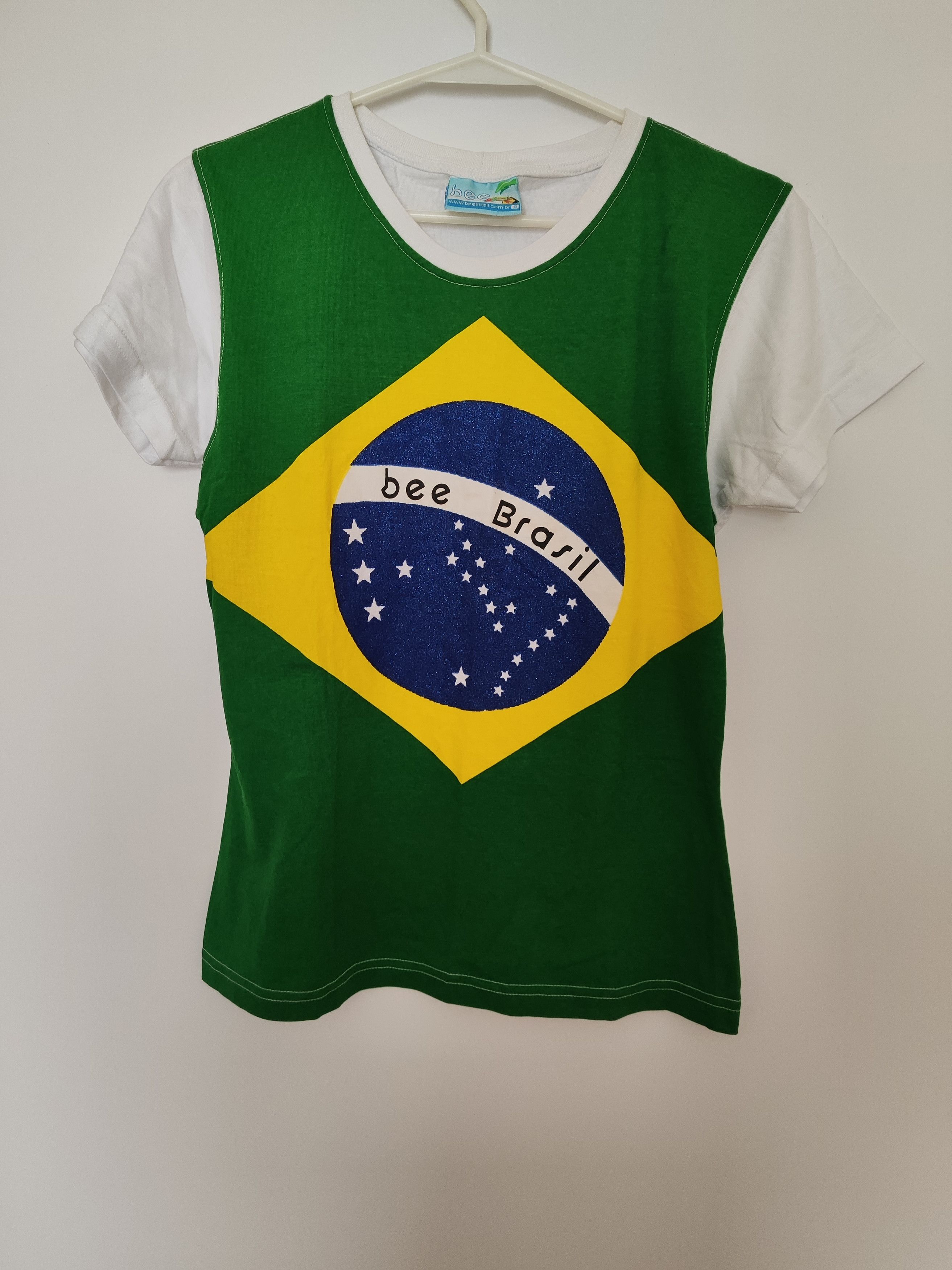 Vintage Vintage Bee Brasil T-Shirt – Brazil Flag Graphic Tee Size S / US 4 / IT 40 - 3 Thumbnail