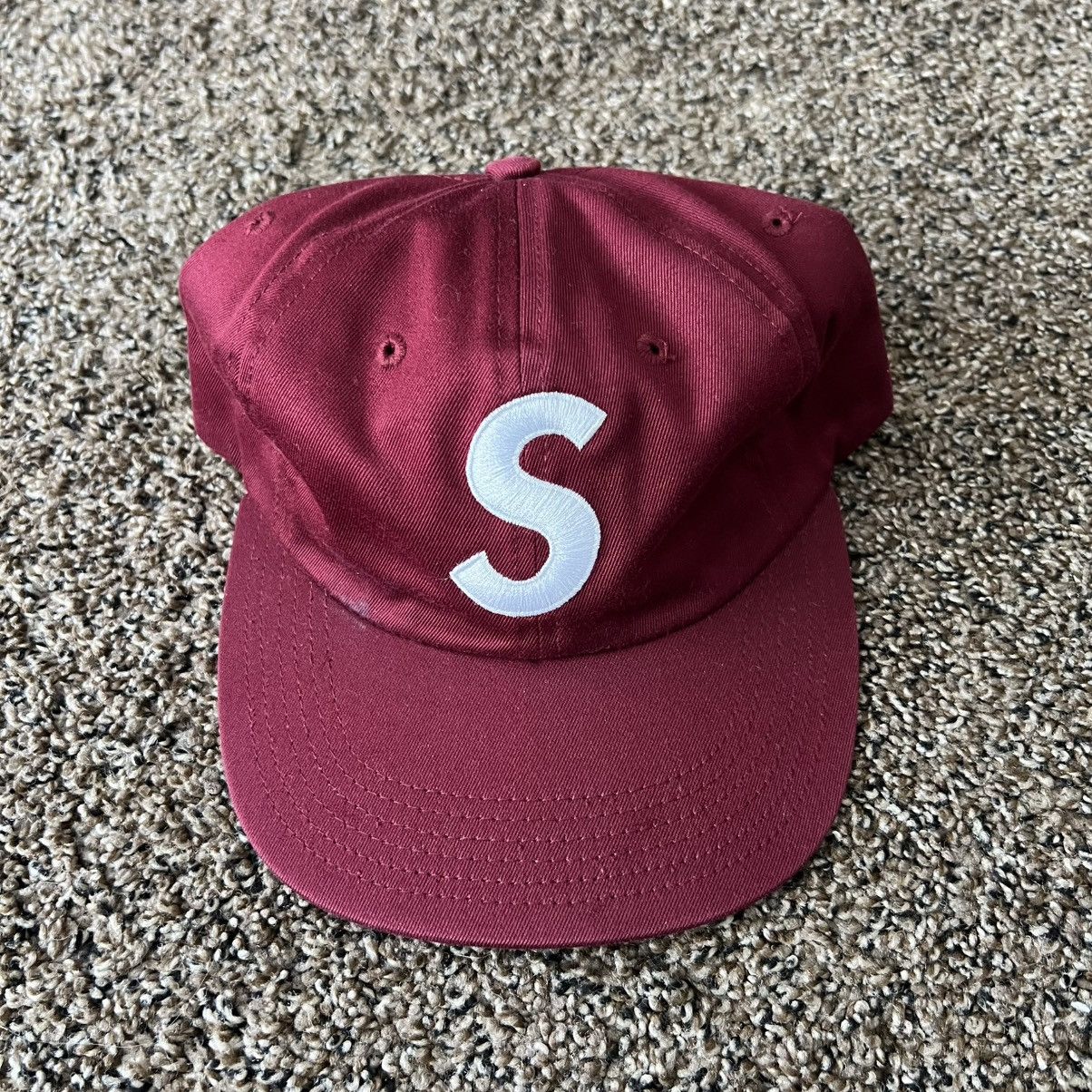 Supreme SS15 Burgundy Canvas S Logo OG Size ONE SIZE - 1 Thumbnail