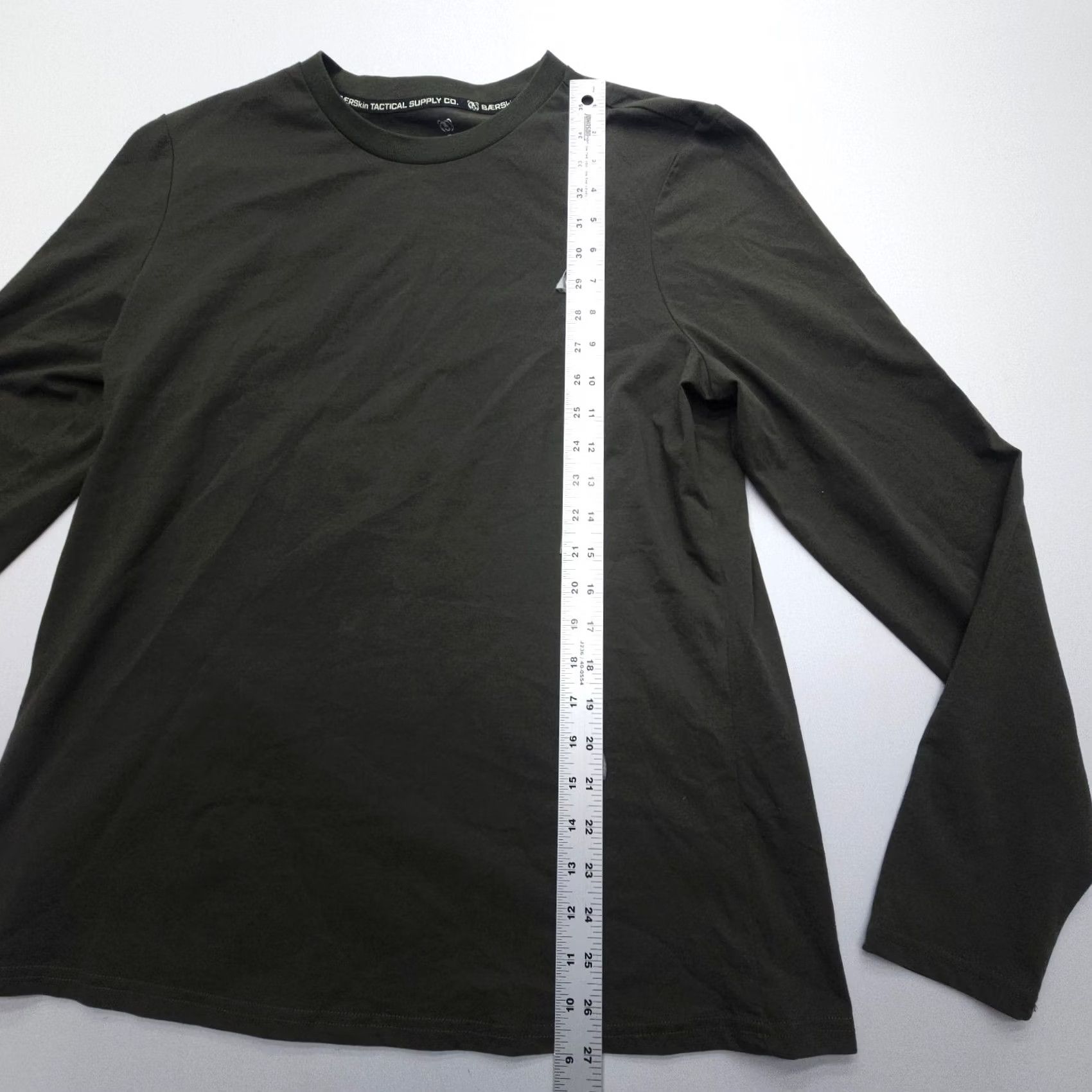 Vintage BaerSkin Tactical T-Shirt Womens Large Green Long Sleeve Casual Shirt USA Size L / US 10 / IT 46 - 5 Thumbnail