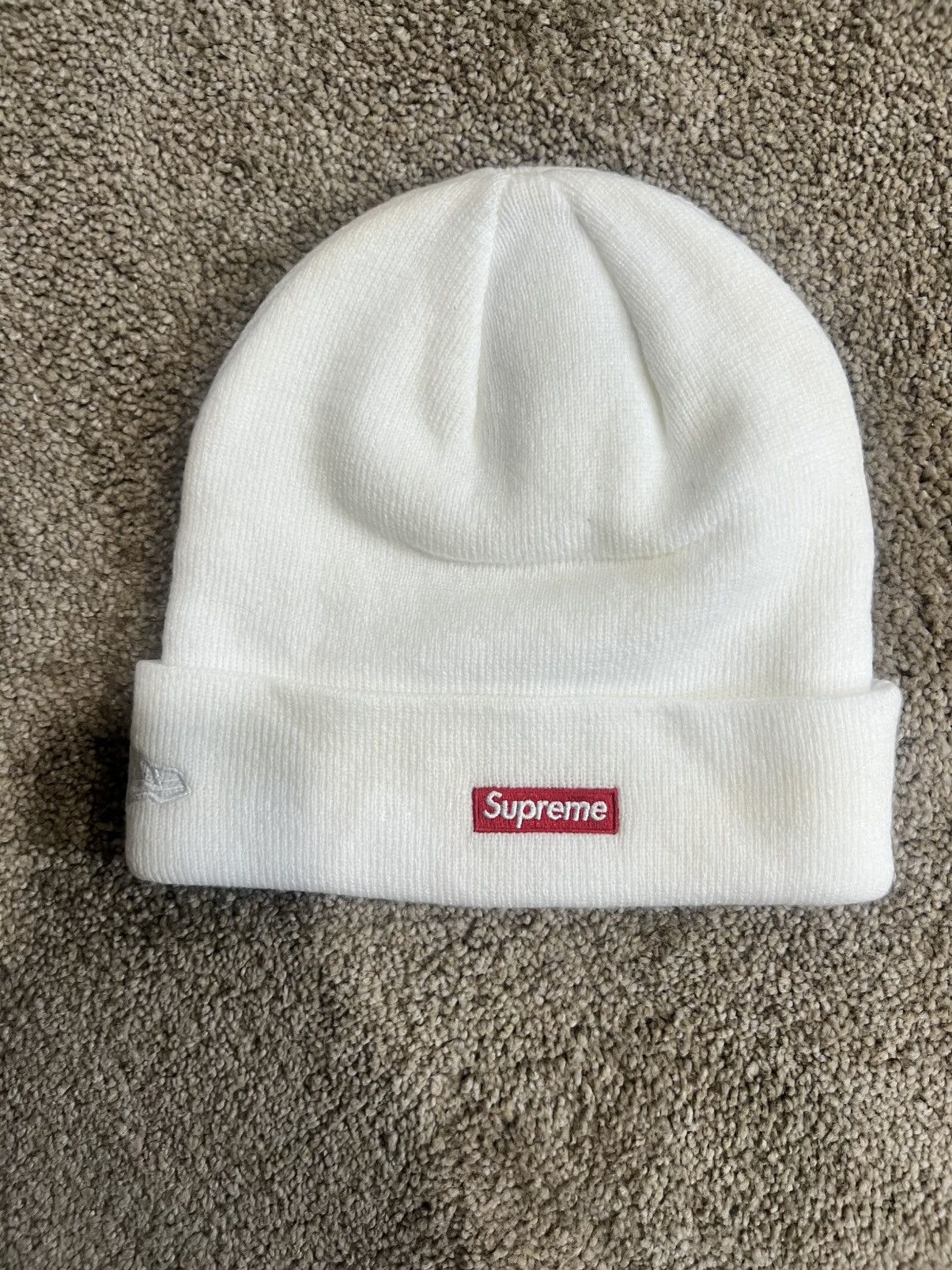 New Era × Supreme Supreme New Era Swarovski S Logo Beanie - White Size ONE SIZE - 3 Thumbnail